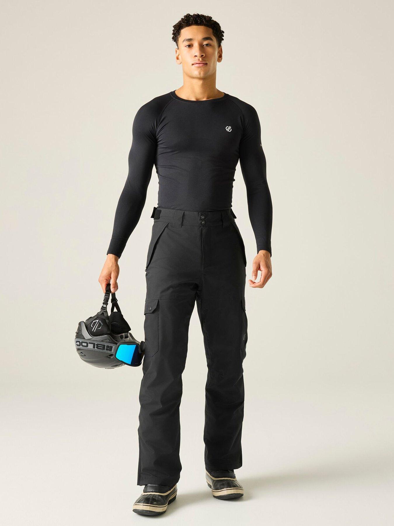 Image 3 of 7 of Dare 2b Mens Baseplate Iii Ski Pant -black