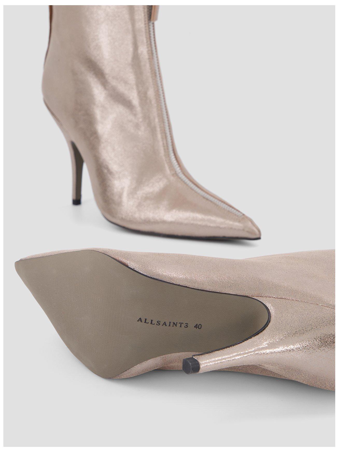 Image 3 of 8 of AllSaints Vera Zip Boot