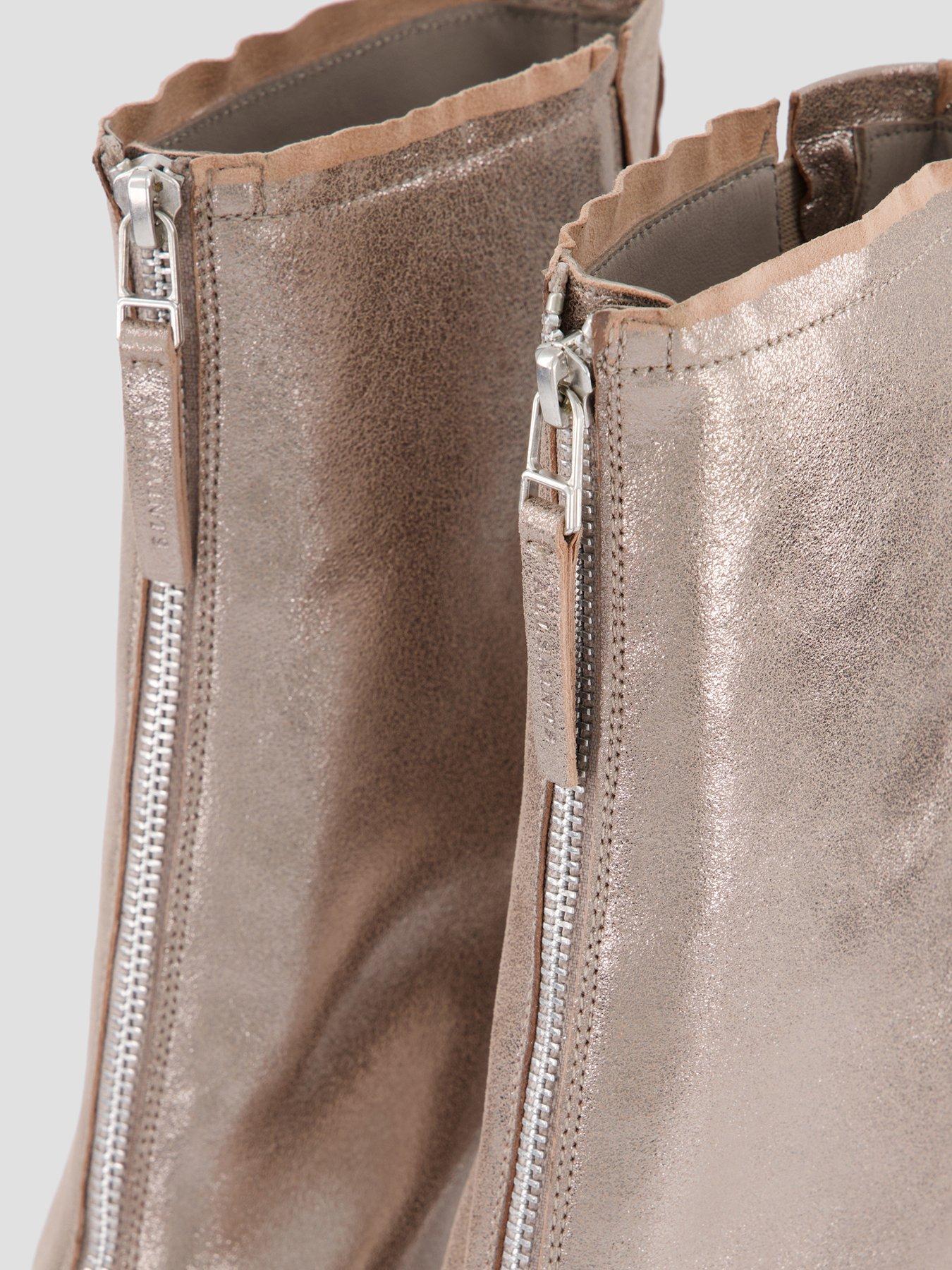 Image 6 of 8 of AllSaints Vera Zip Boot