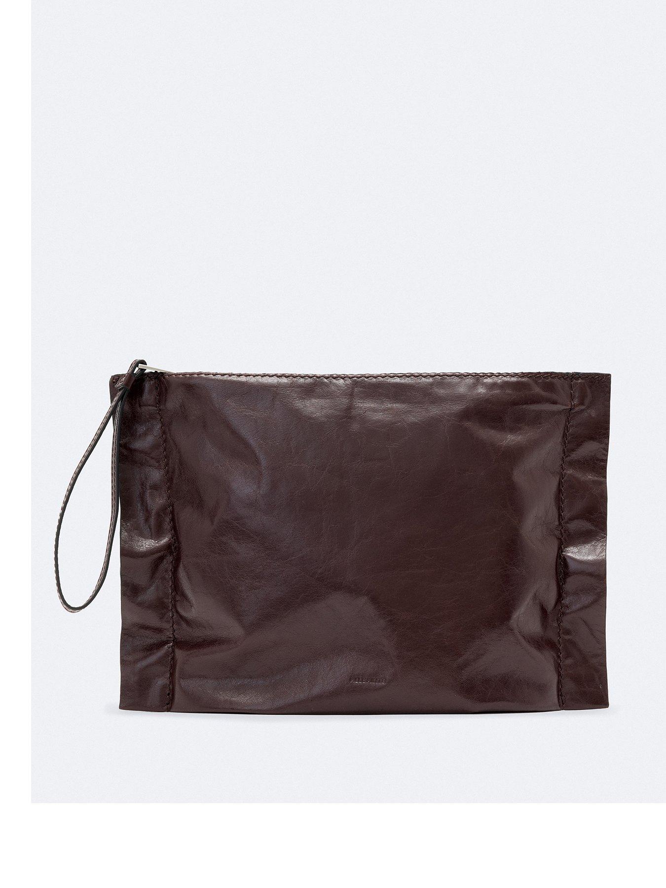 AllSaints Lutece Leather Pouch