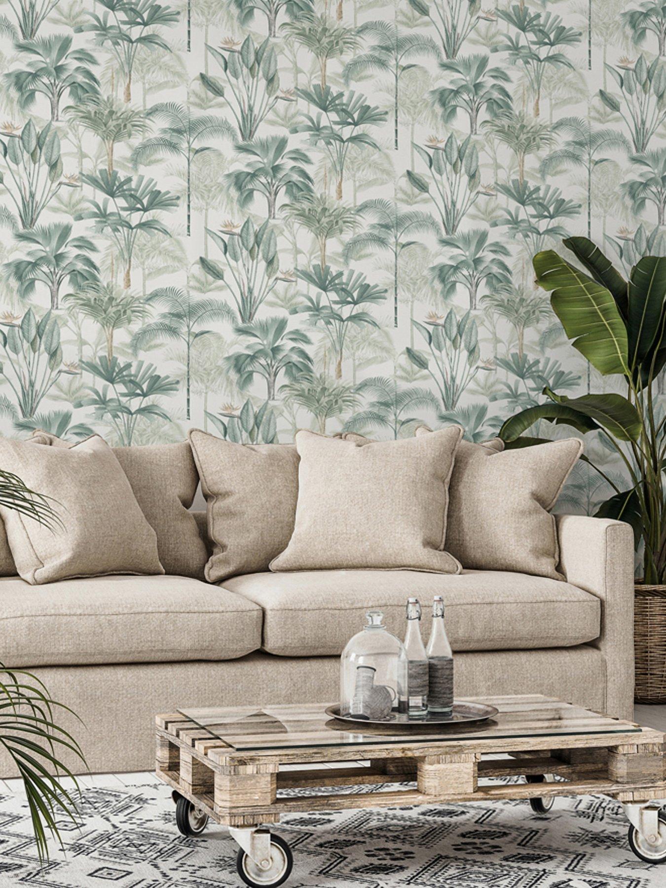 ARTHOUSE King Palm Green Wallpaper