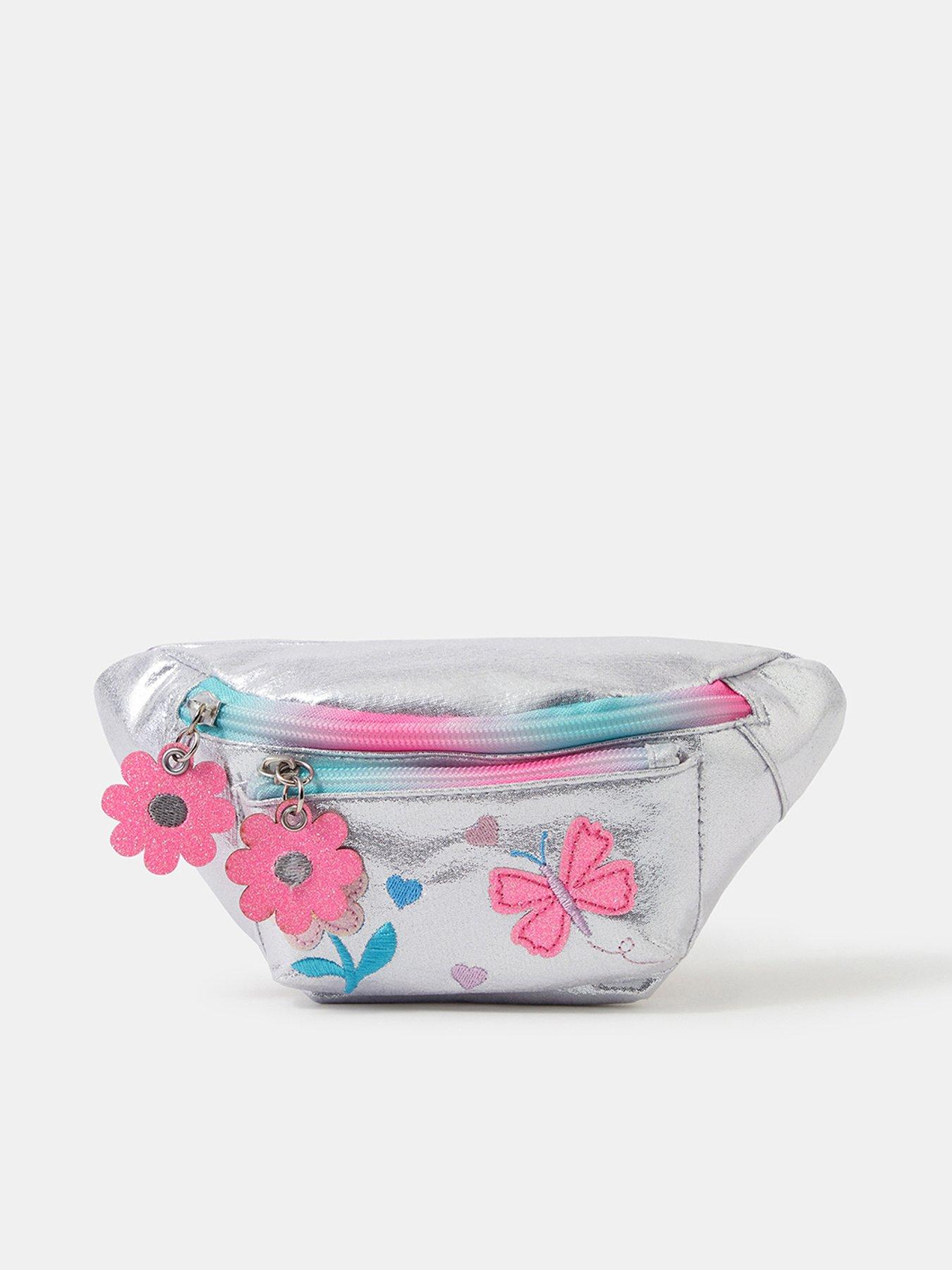 Accessorize Girls Folk Tales Belt Bag - Silver