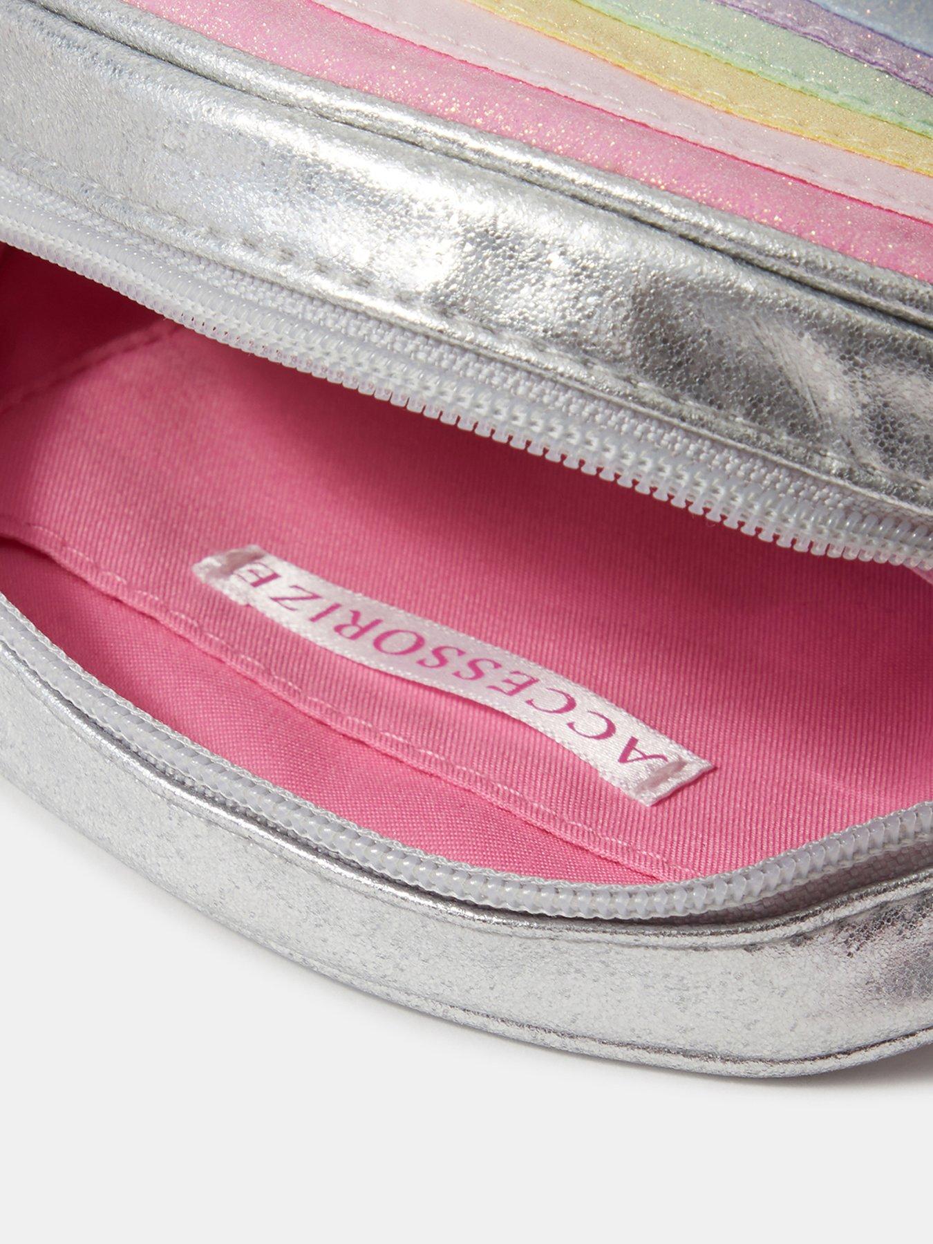 Image 4 of 4 of Accessorize Girls Rainbow Cross Body Bag - Multi