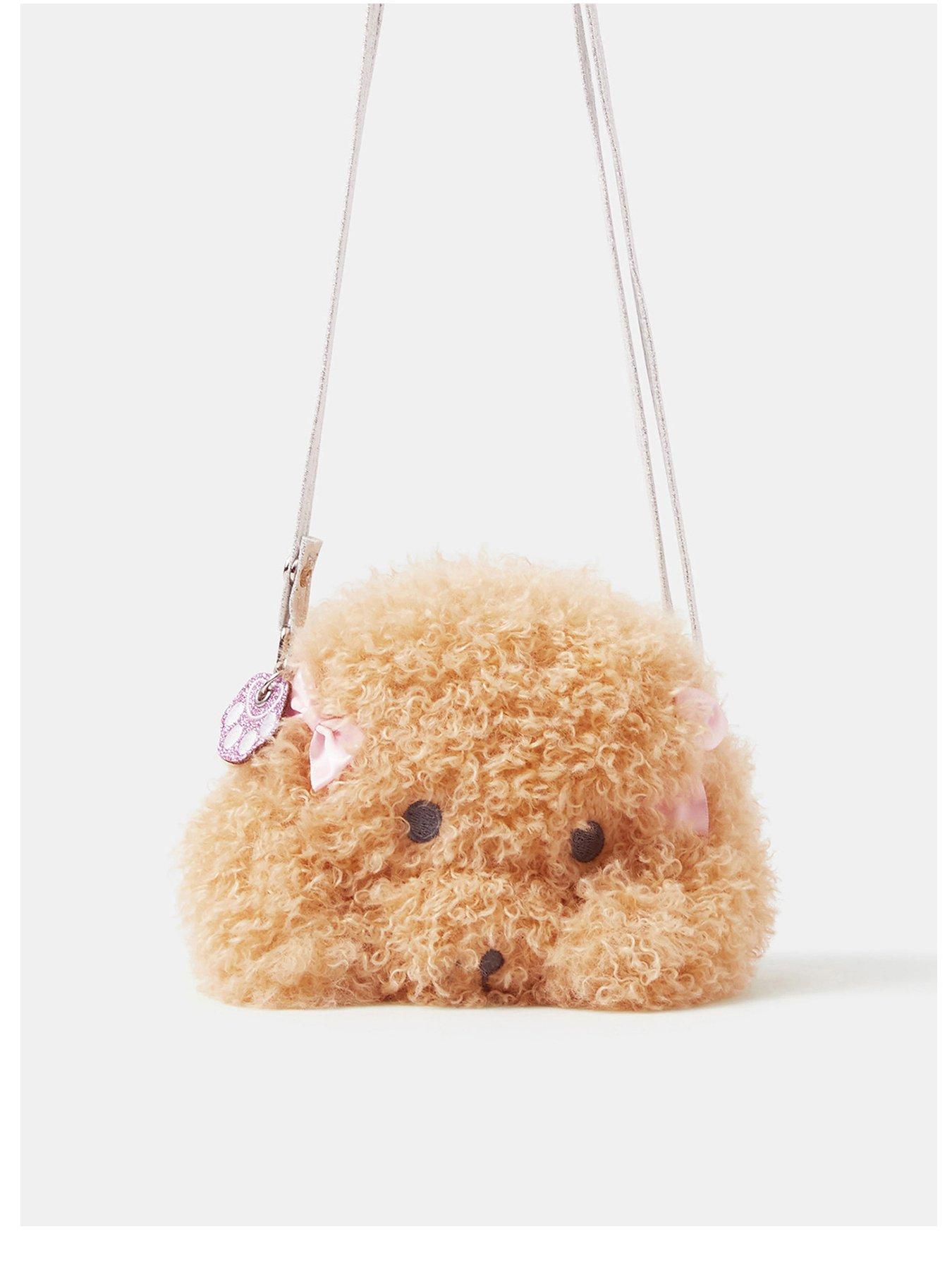 Accessorize Girls Doodle Cross Body Bag - Beige