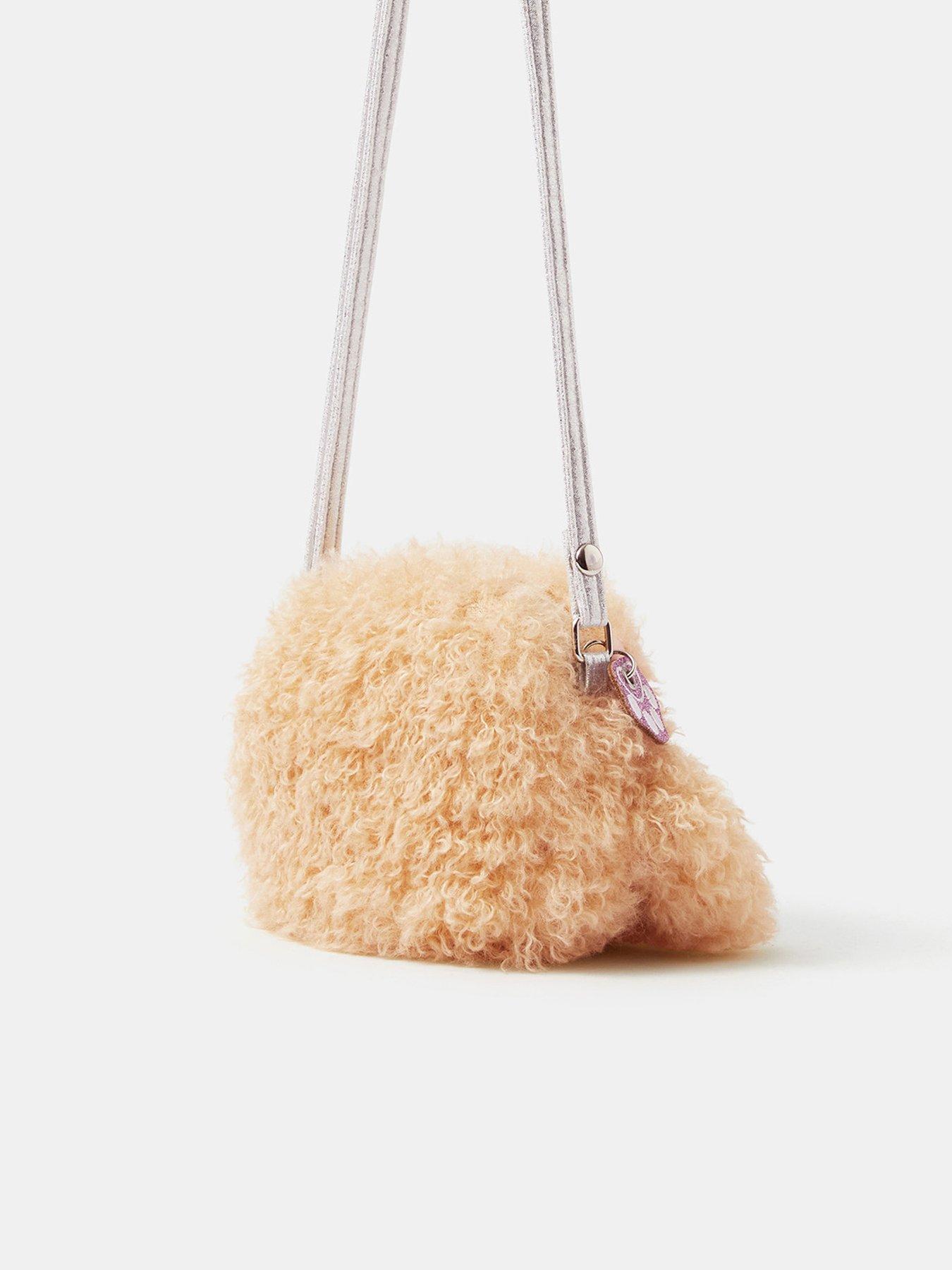 Image 2 of 4 of Accessorize Girls Doodle Cross Body Bag - Beige