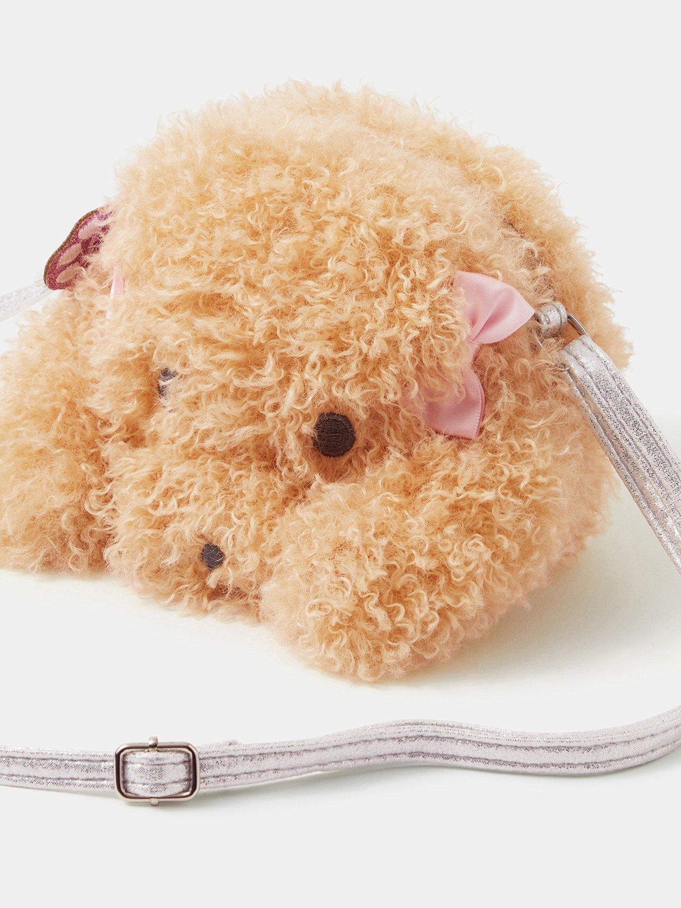 Image 3 of 4 of Accessorize Girls Doodle Cross Body Bag - Beige