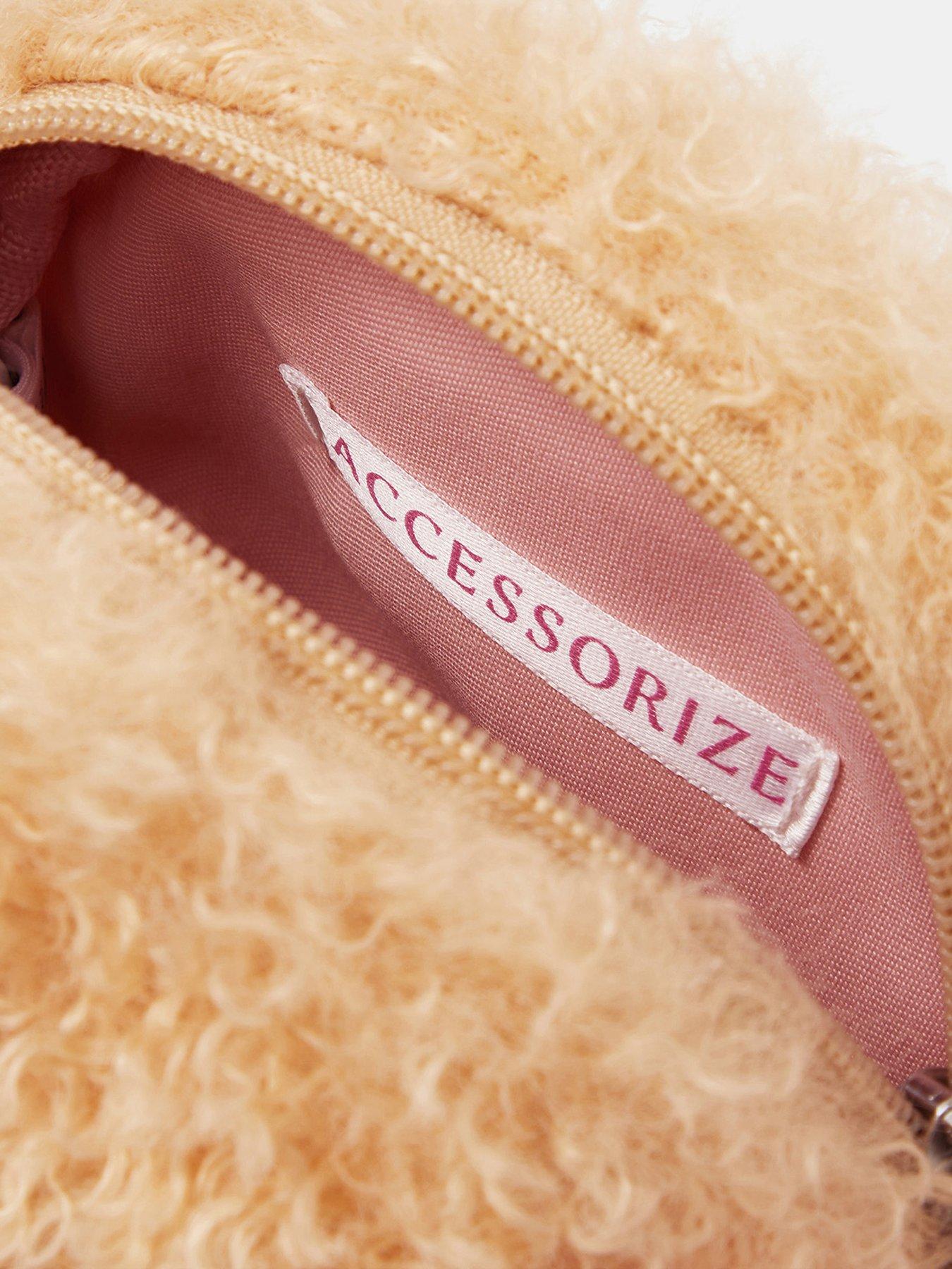 Image 4 of 4 of Accessorize Girls Doodle Cross Body Bag - Beige