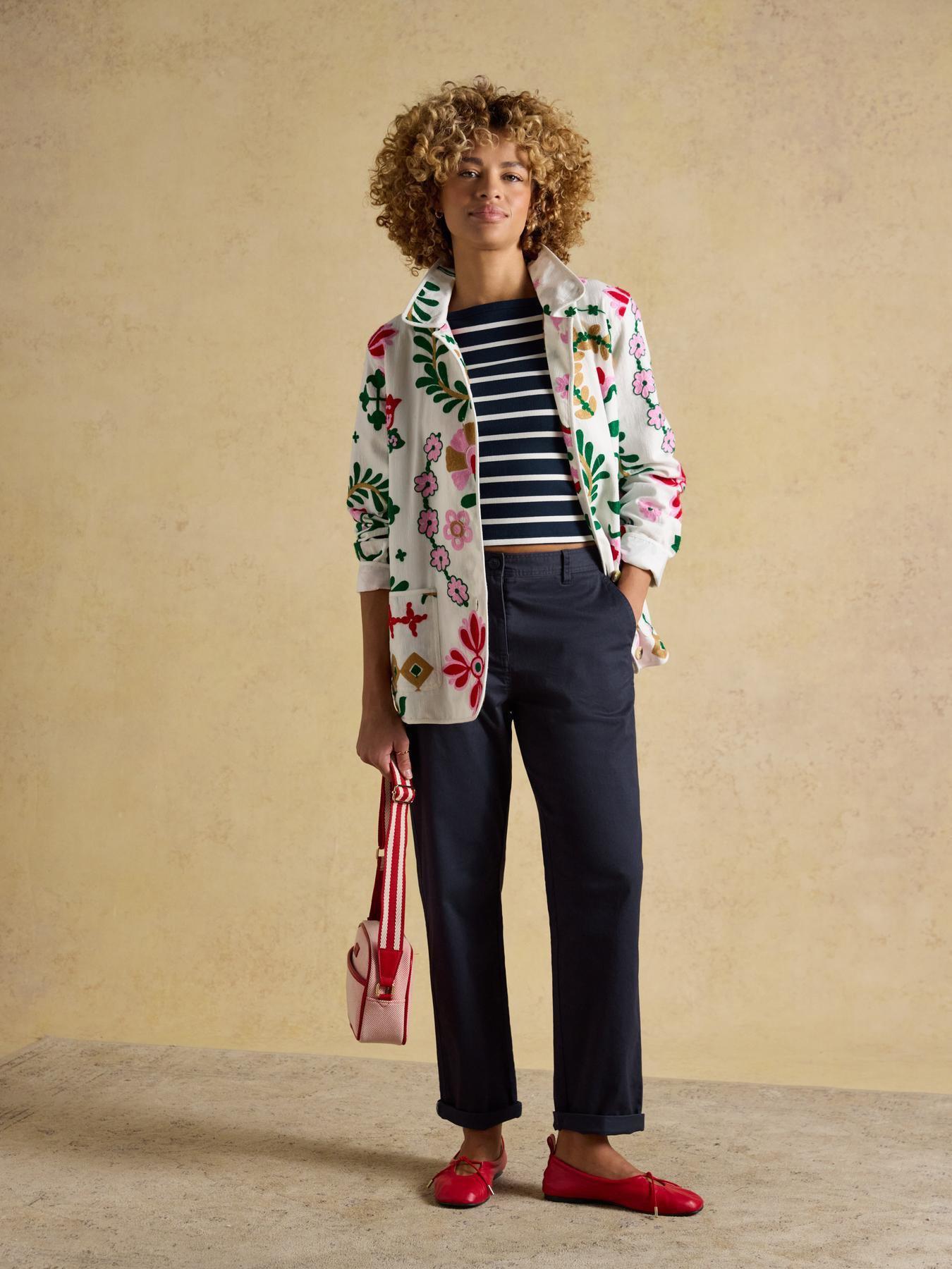 Image 3 of 6 of Joules Slim Fit Chino - Navy Blue