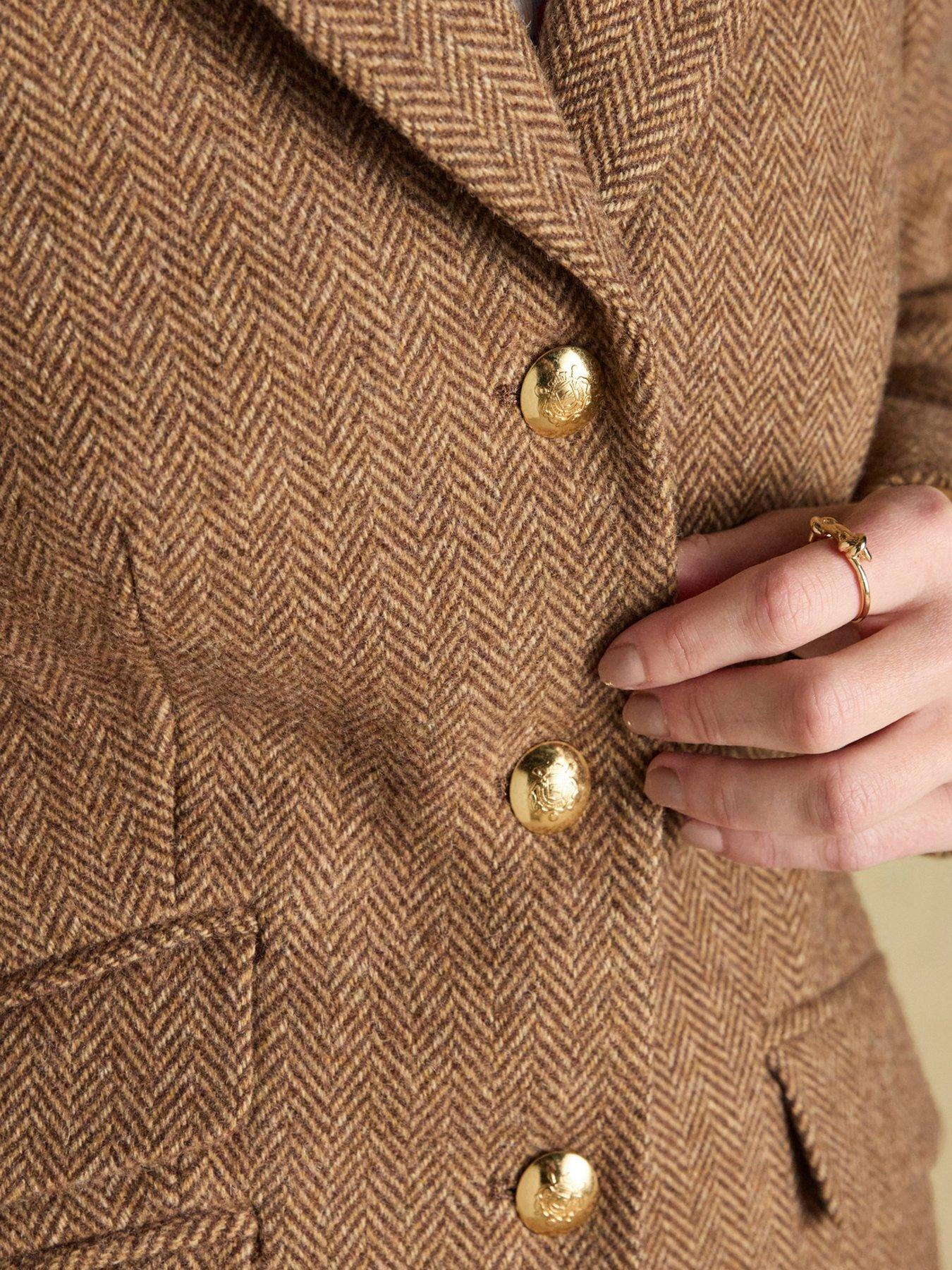 Image 5 of 7 of Joules Canterly - Brown Herringbone