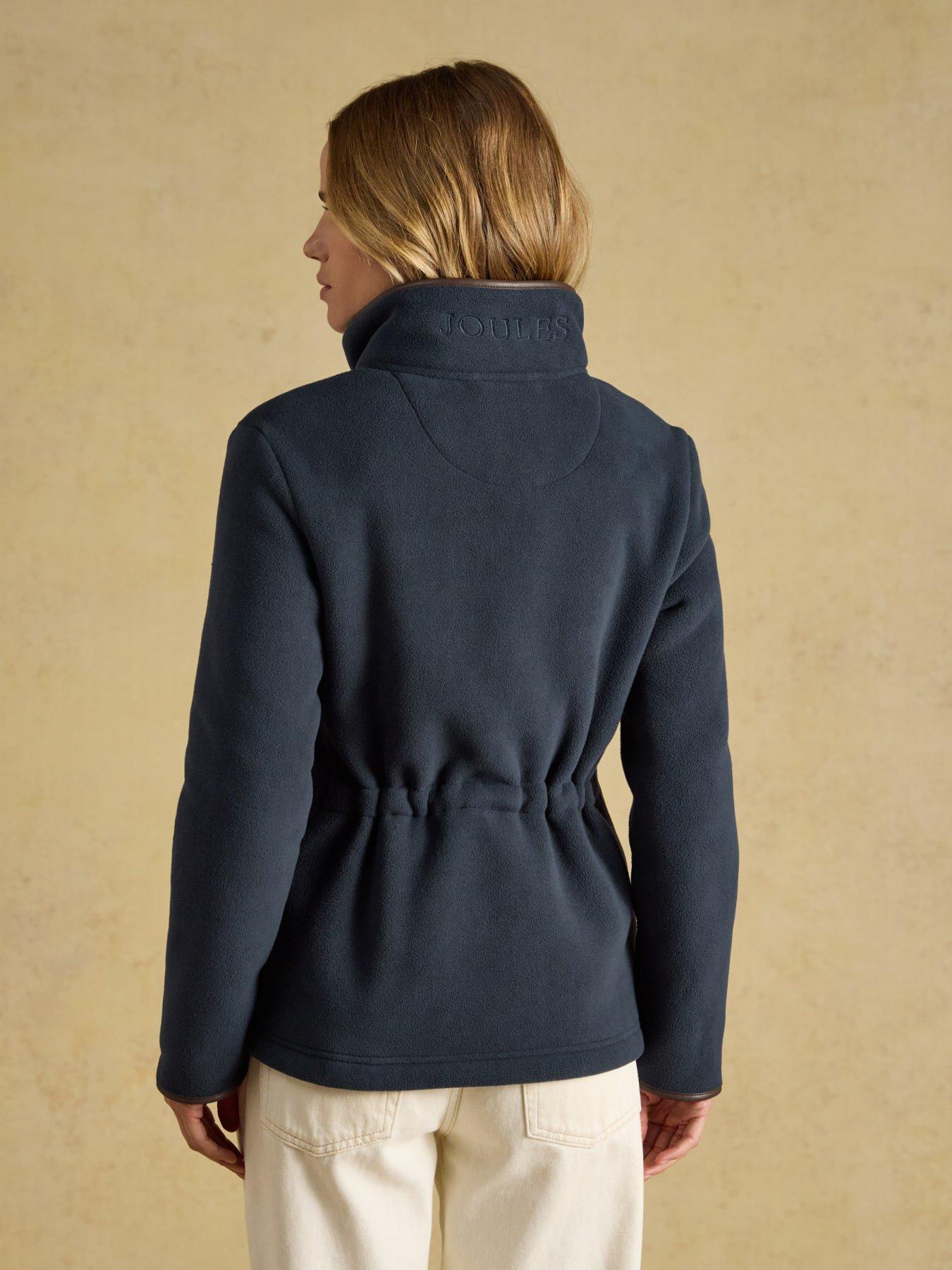 Image 2 of 7 of Joules Womens Heritage Polar Funnel Neck Jacket - Navy