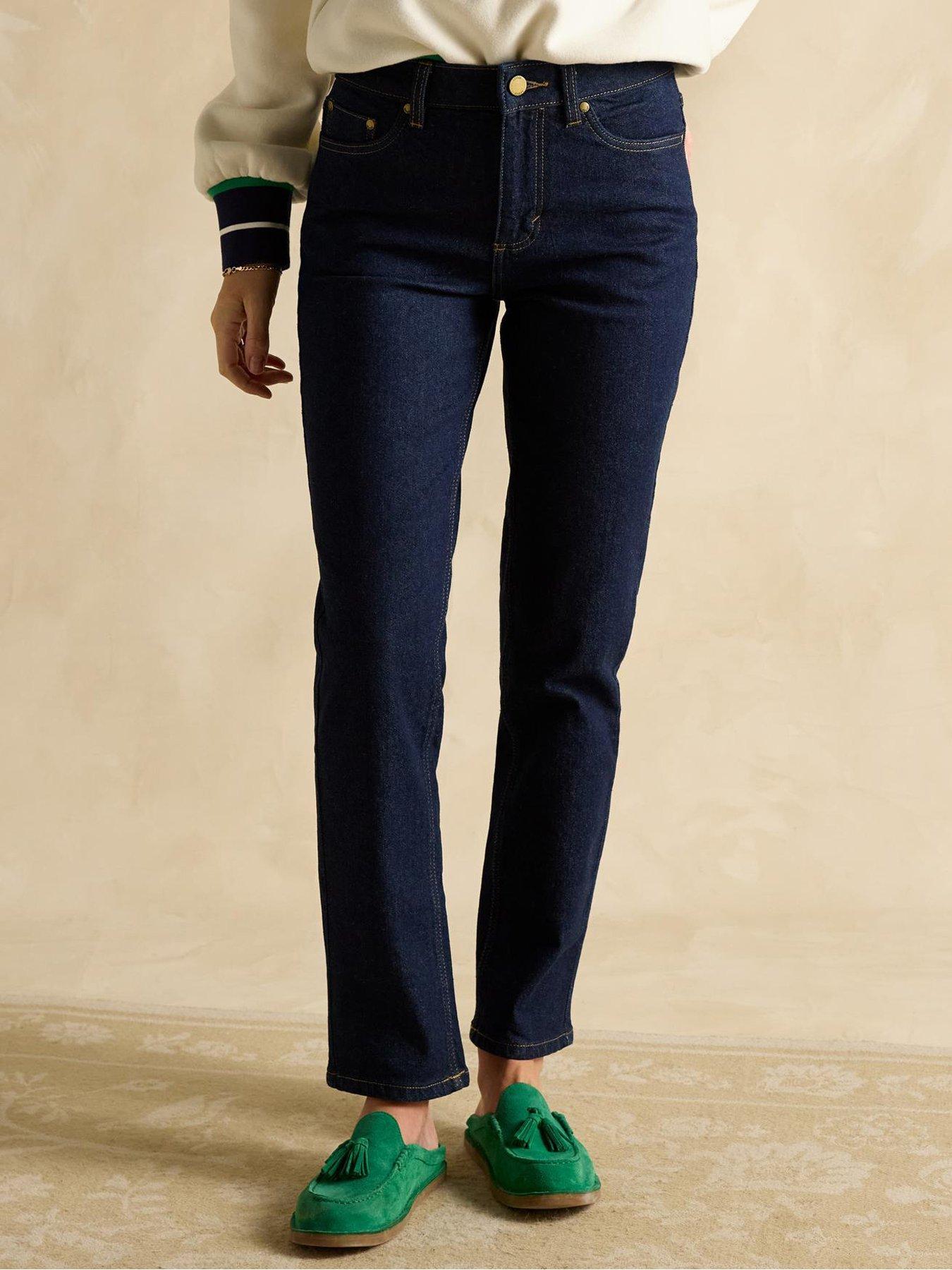 Joules Slim Straight - Dark Indigo Wash