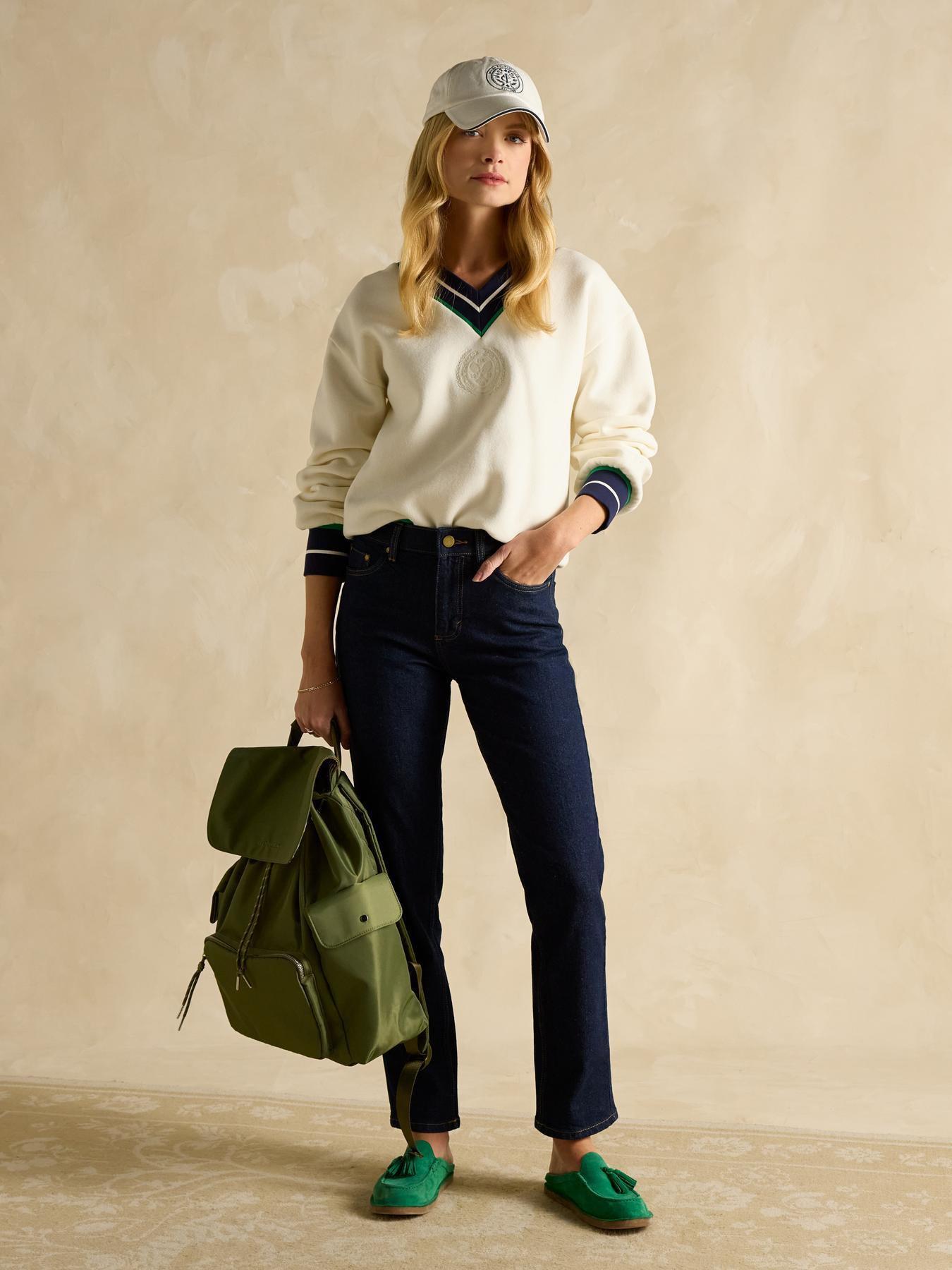 Image 3 of 7 of Joules Slim Straight - Dark Indigo Wash