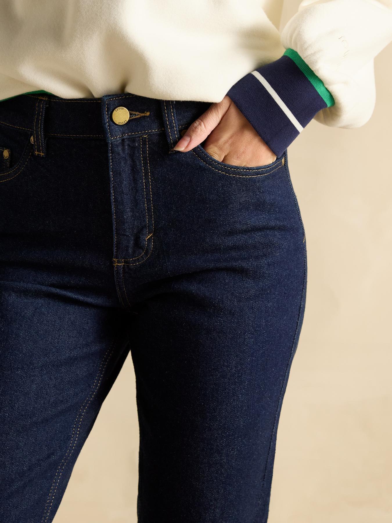 Image 5 of 7 of Joules Slim Straight - Dark Indigo Wash