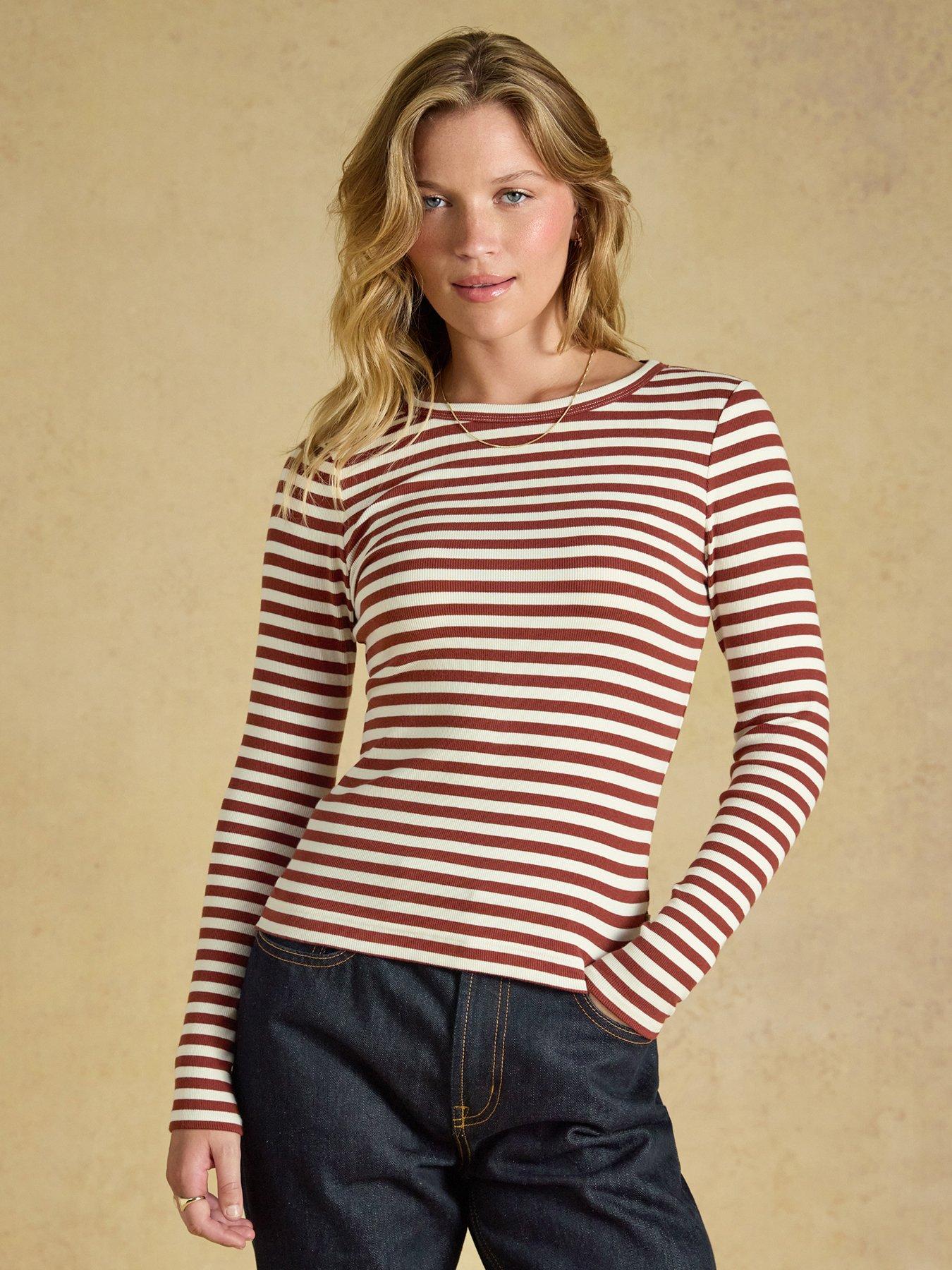 Image 1 of 6 of Joules Sophie - Russet Creme - Red