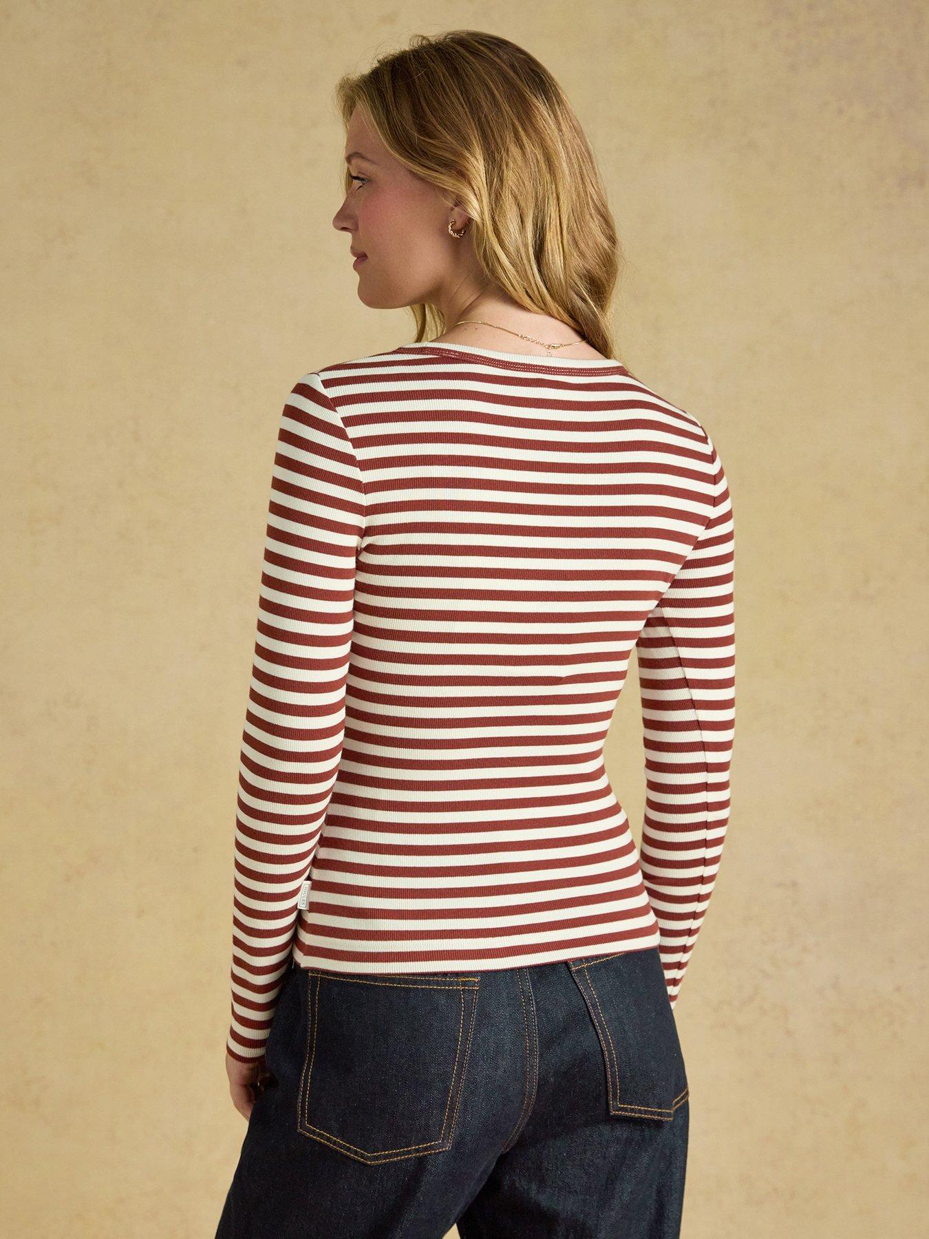 Image 2 of 6 of Joules Sophie - Russet Creme - Red