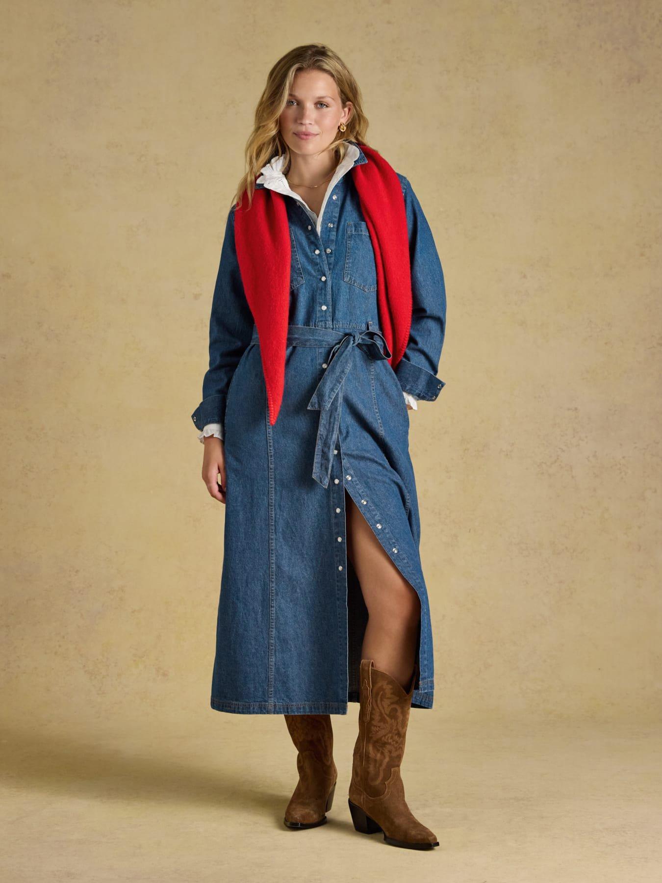 Image 3 of 7 of Joules Denim Western - Mid Wash