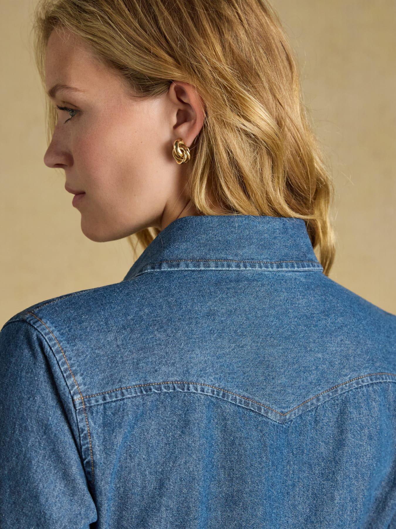 Image 5 of 7 of Joules Denim Western - Mid Wash