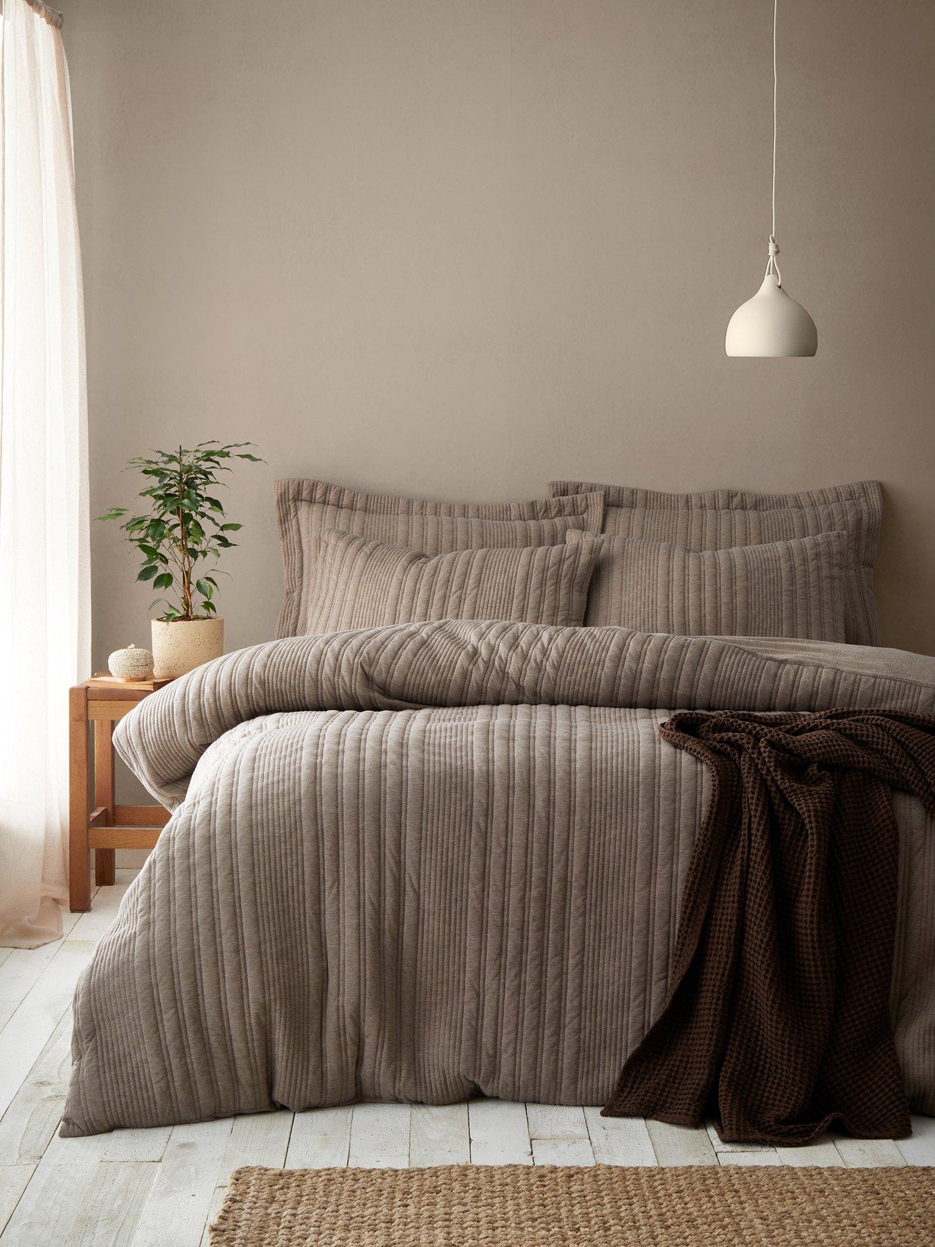 Pineapple Elephant Tamba Jersey Stripe Duvet Cover Set