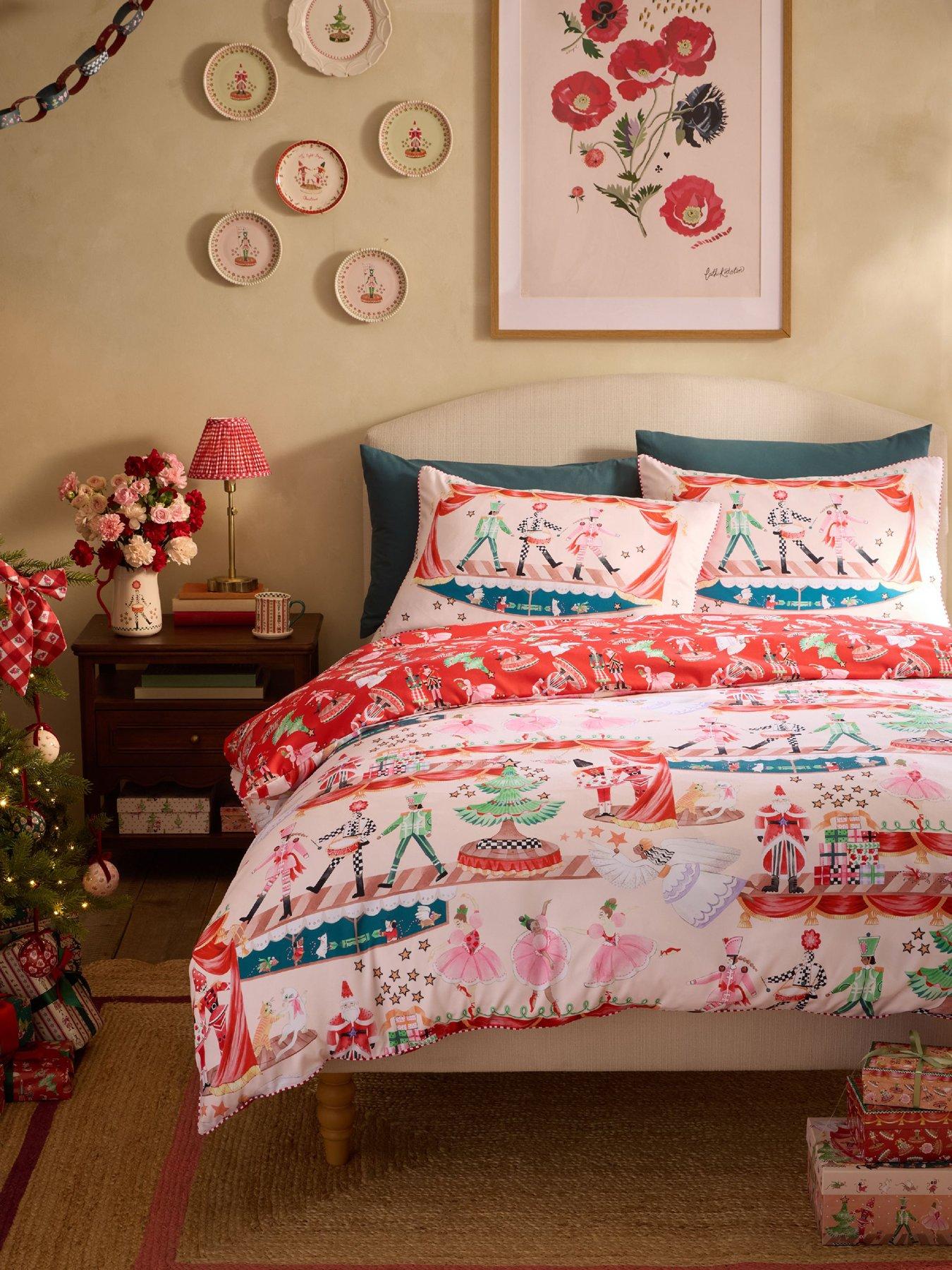 Cath Kidston Christmas Nutcracker Scene Duvet Cover Set
