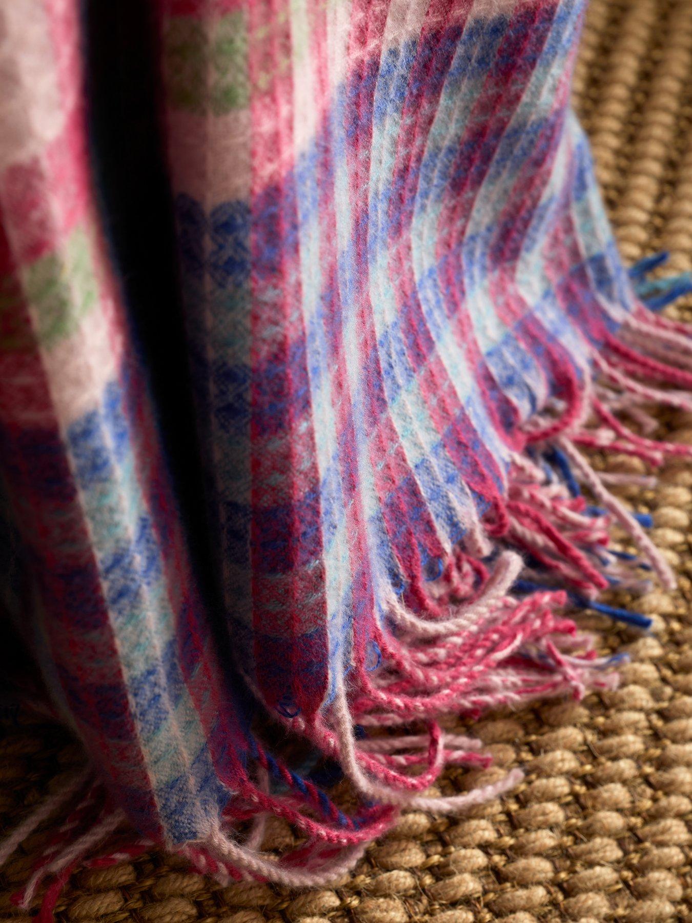 Image 3 of 4 of Sophie Robinson Darling Waffle Check Throw
