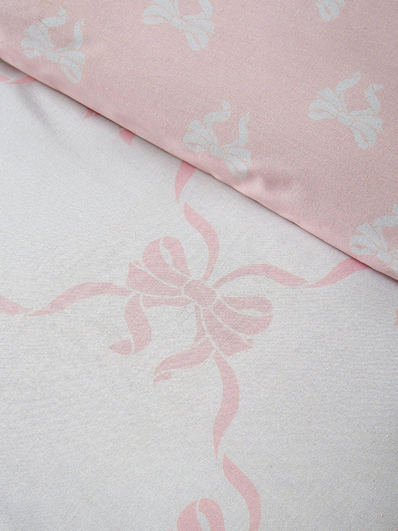 Image 5 of 5 of Catherine Lansfield Pretty Bows Duvet Cover Set