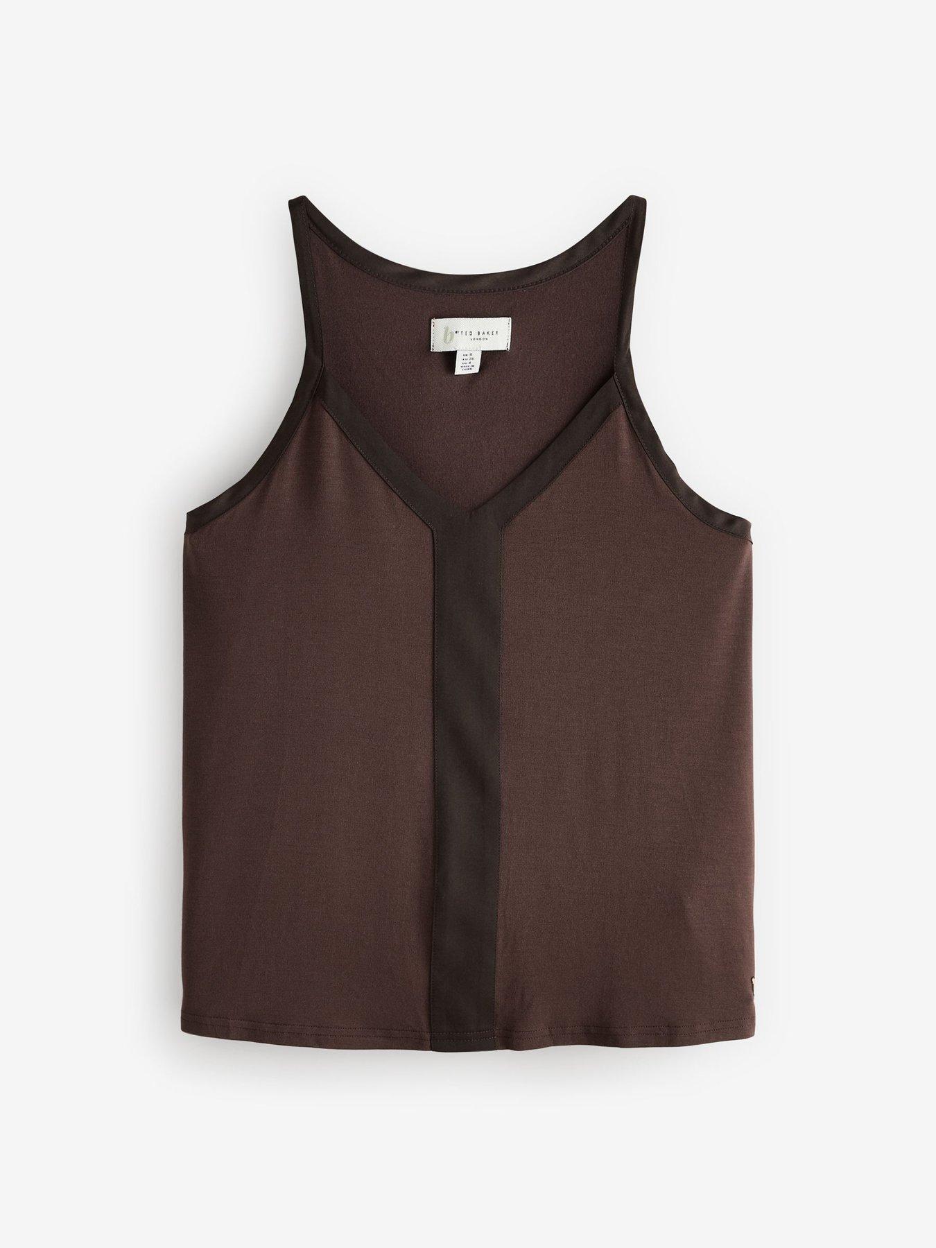 Image 7 of 7 of B By Ted Baker Modal Cami Pyjamas Set - Brown