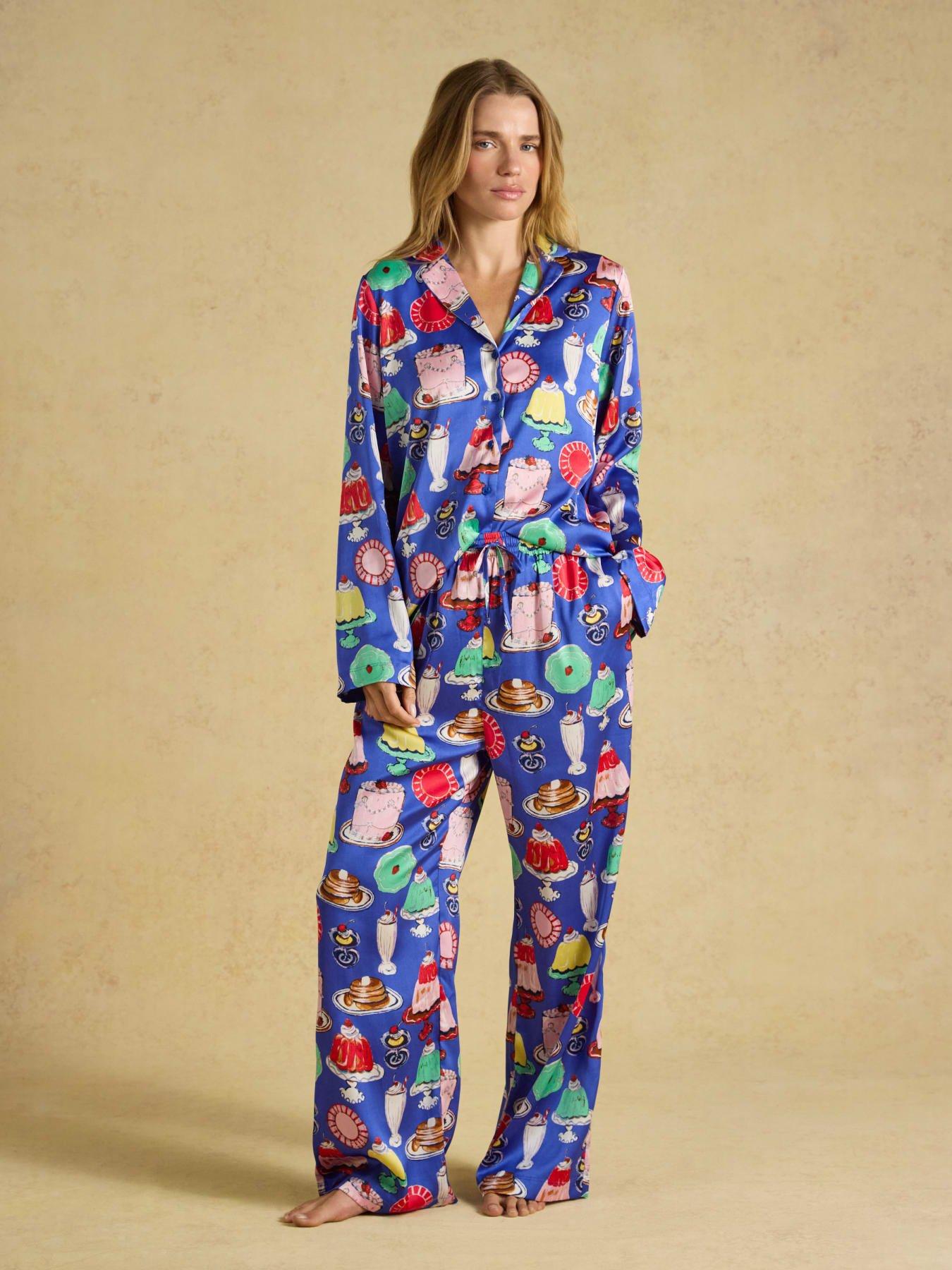 Image 1 of 5 of Joules Bonnie - Puddings Print - Blue