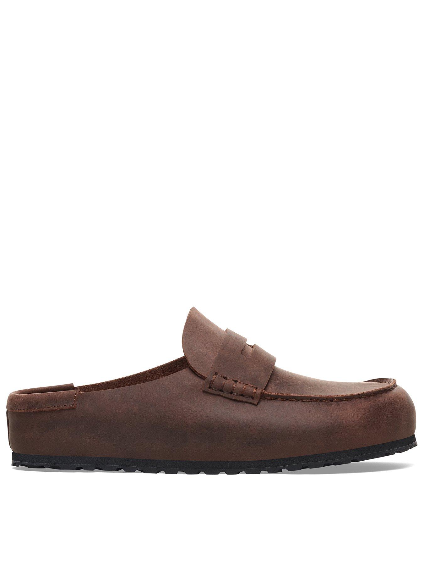 Image 1 of 3 of Birkenstock Naples Wrapped Clogs - Brown