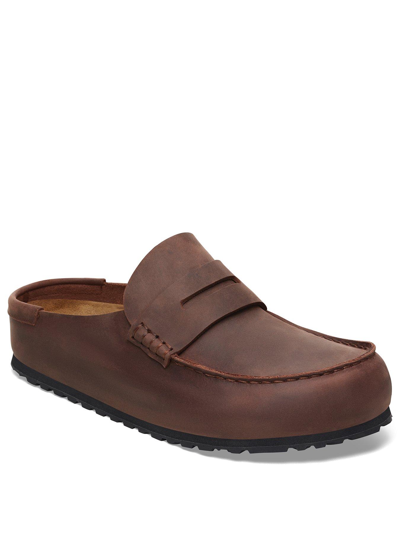 Image 2 of 3 of Birkenstock Naples Wrapped Clogs - Brown