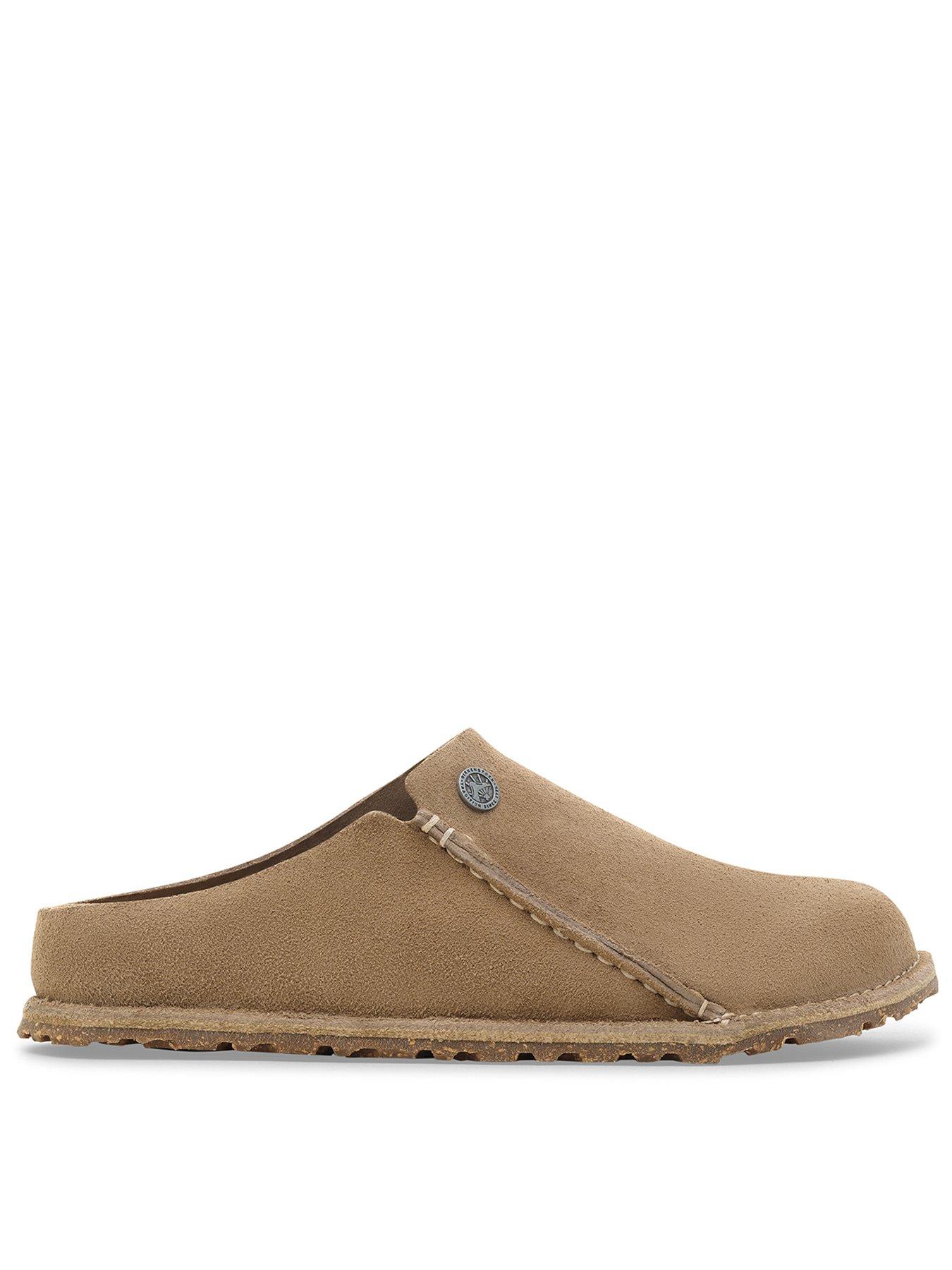 Image 1 of 4 of Birkenstock Mens Zermatt Premium Slippers - Gray Taupe