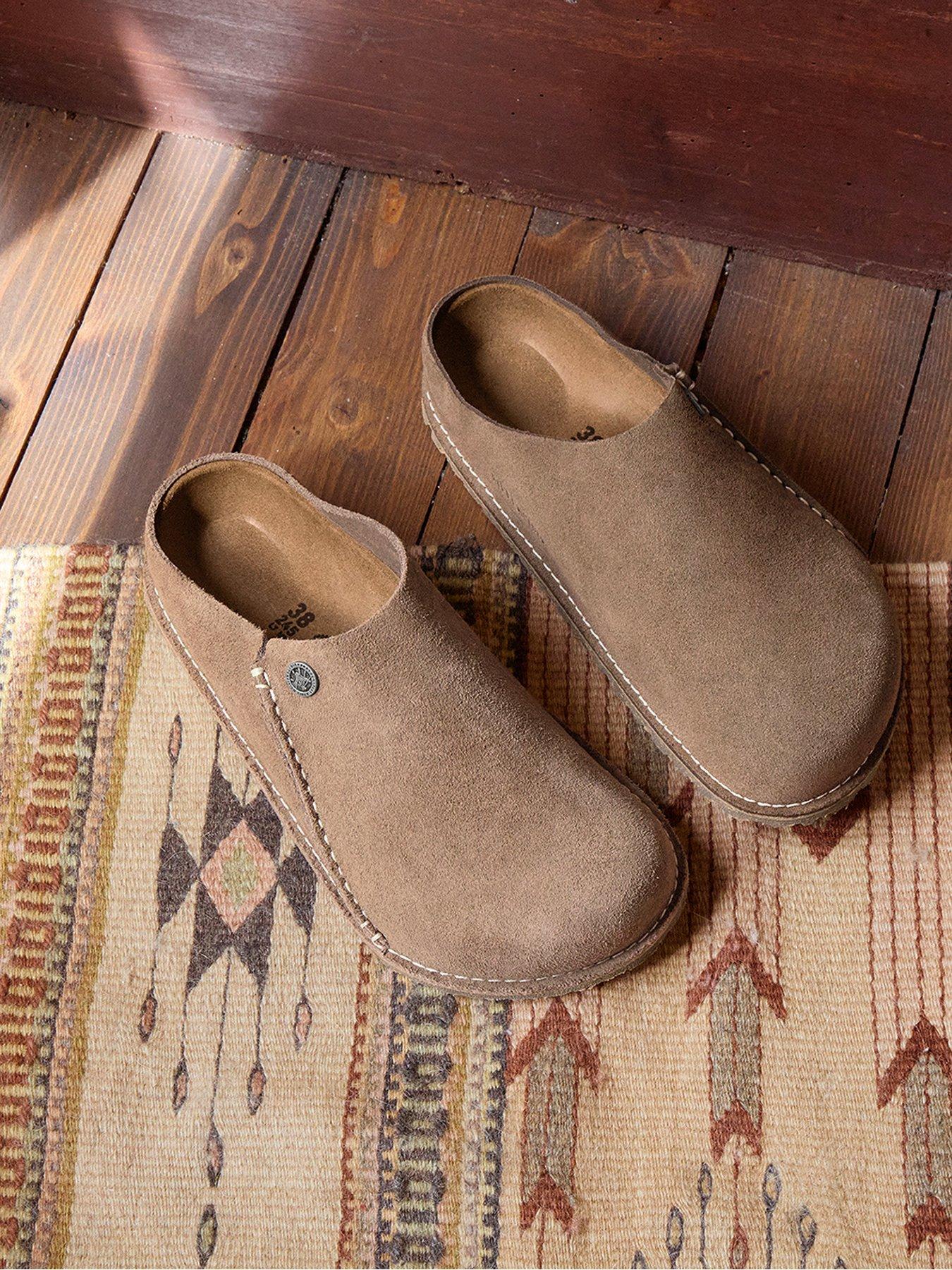 Image 4 of 4 of Birkenstock Mens Zermatt Premium Slippers - Gray Taupe