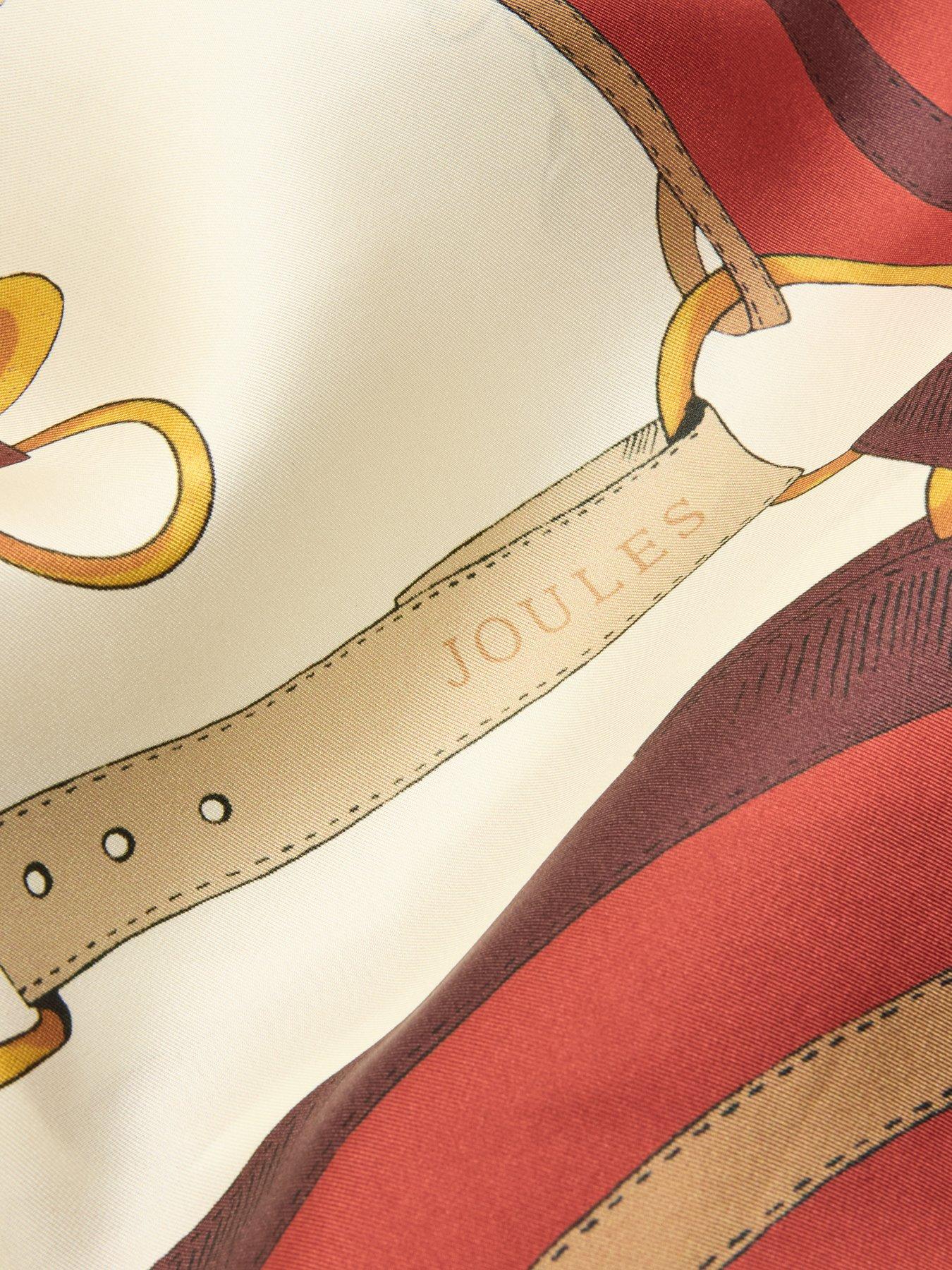 Image 4 of 7 of Joules Bloomfield Square Scarf - Multi