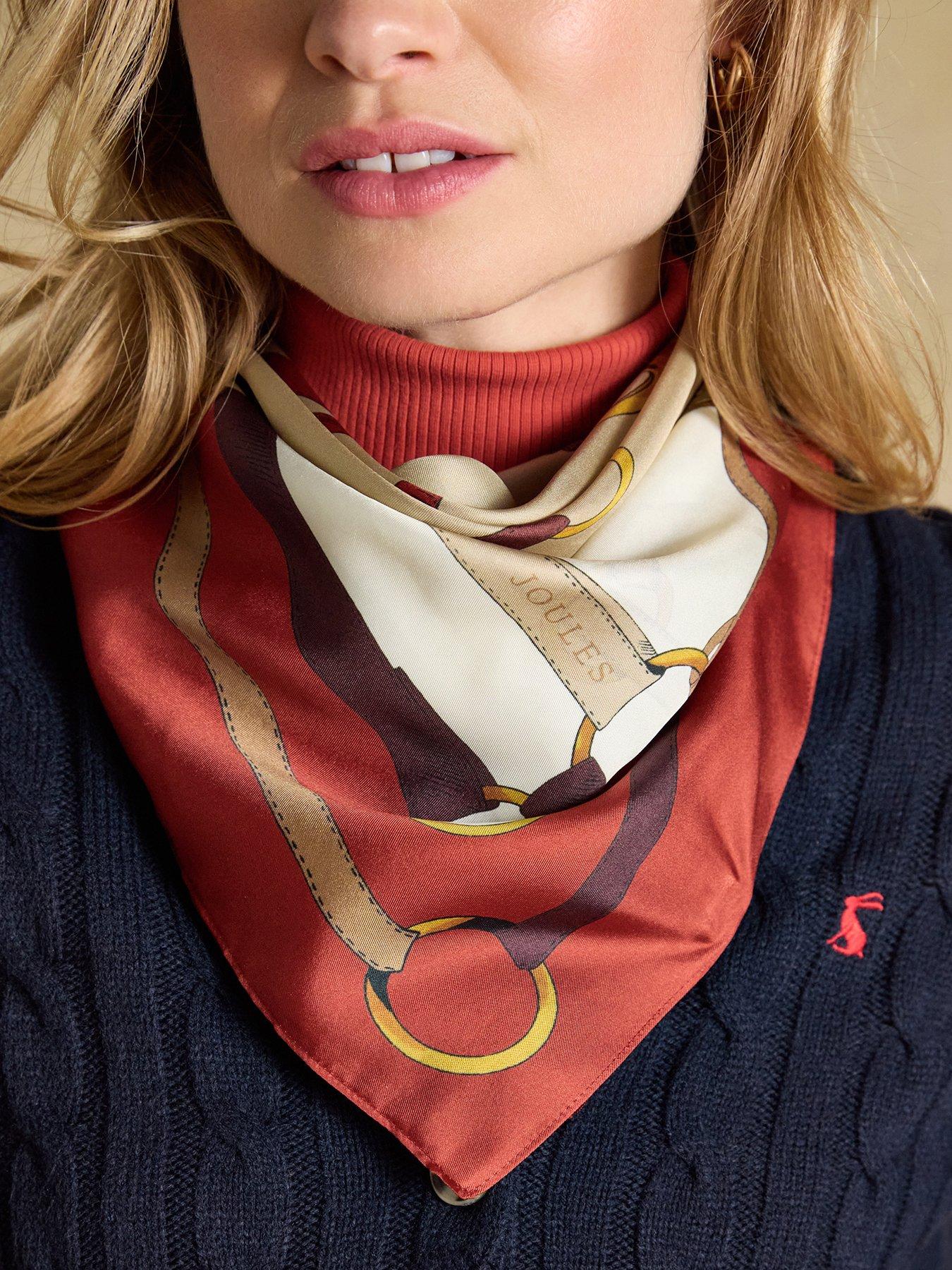 Image 5 of 7 of Joules Bloomfield Square Scarf - Multi