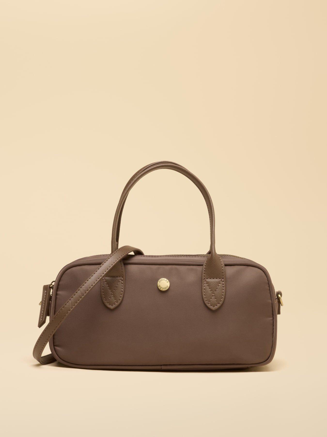 Image 2 of 7 of Joules Womens Edie East West Zip-Top Detachable Strap Bag - Brown