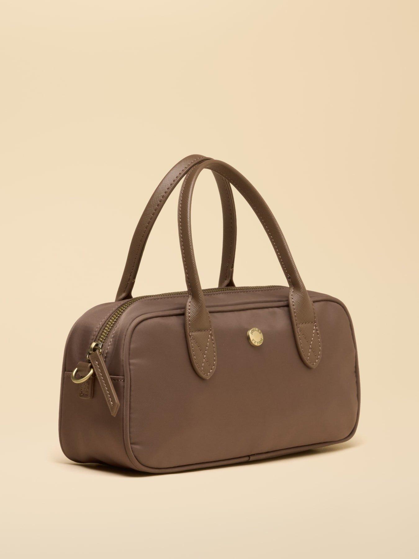 Image 7 of 7 of Joules Womens Edie East West Zip-Top Detachable Strap Bag - Brown