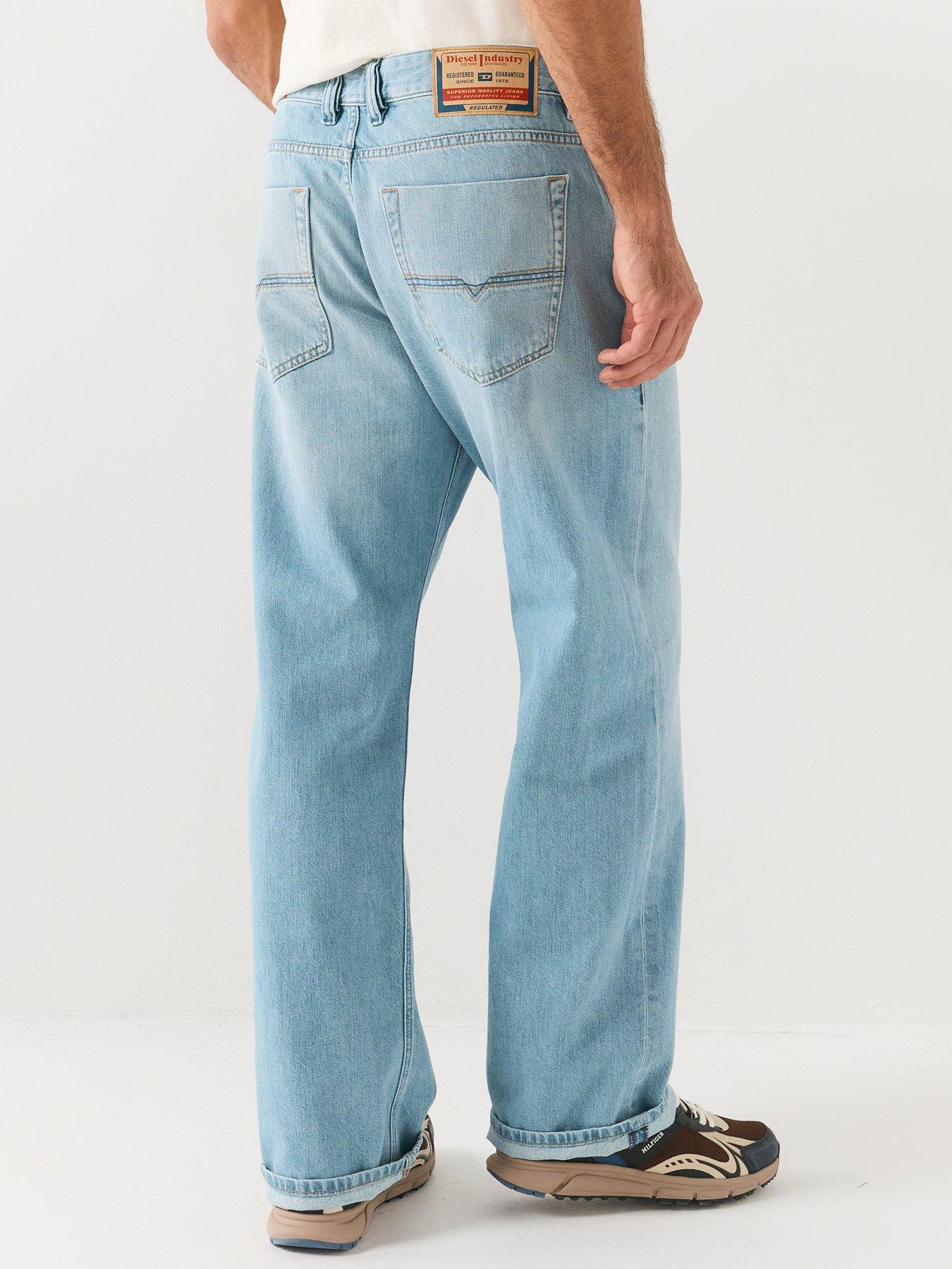 Image 2 of 6 of Diesel Diesel D-eeeper Loose Fit Jeans - Light Blue