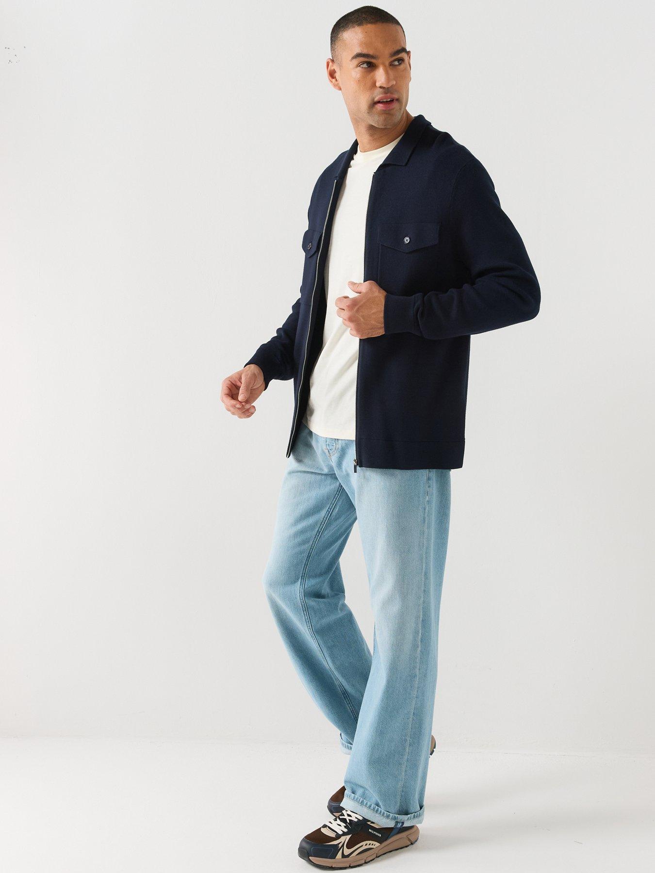 Image 5 of 6 of Diesel Diesel D-eeeper Loose Fit Jeans - Light Blue