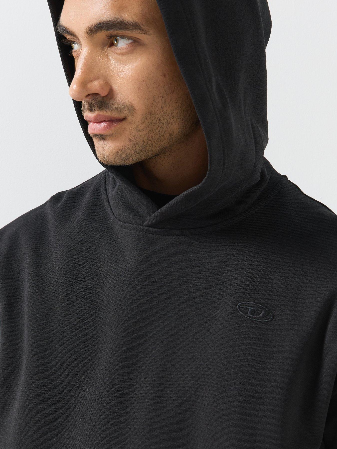 Image 5 of 6 of Diesel Diesel D Oval Overhead Hoodie - Black
