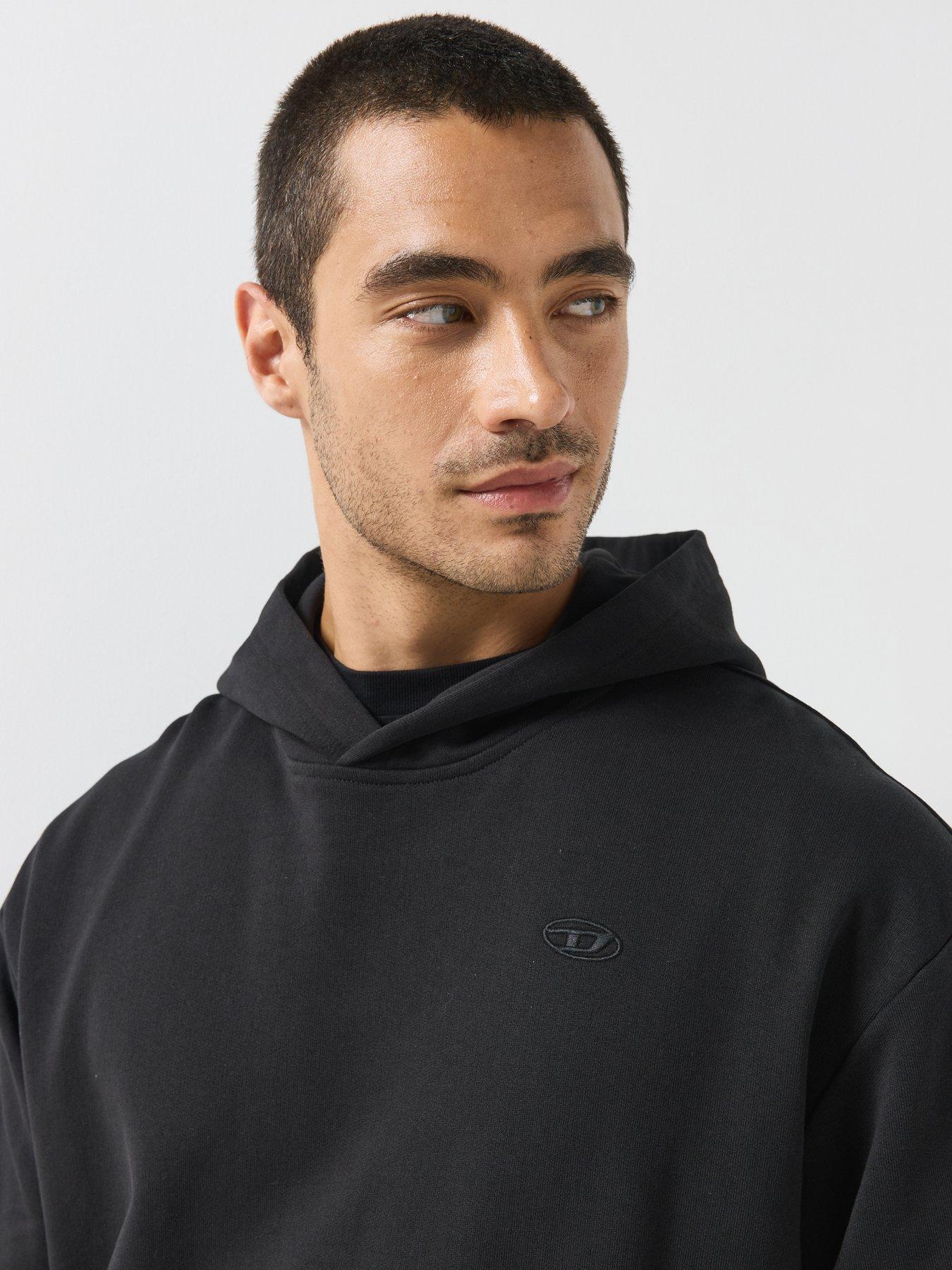 Image 6 of 6 of Diesel Diesel D Oval Overhead Hoodie - Black