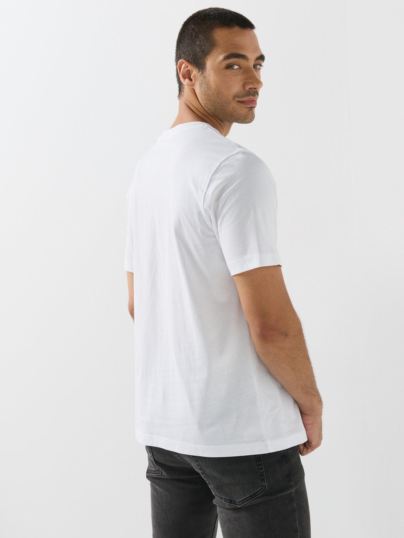 Image 2 of 5 of Diesel Diesel Back Graphic T-shirt - White