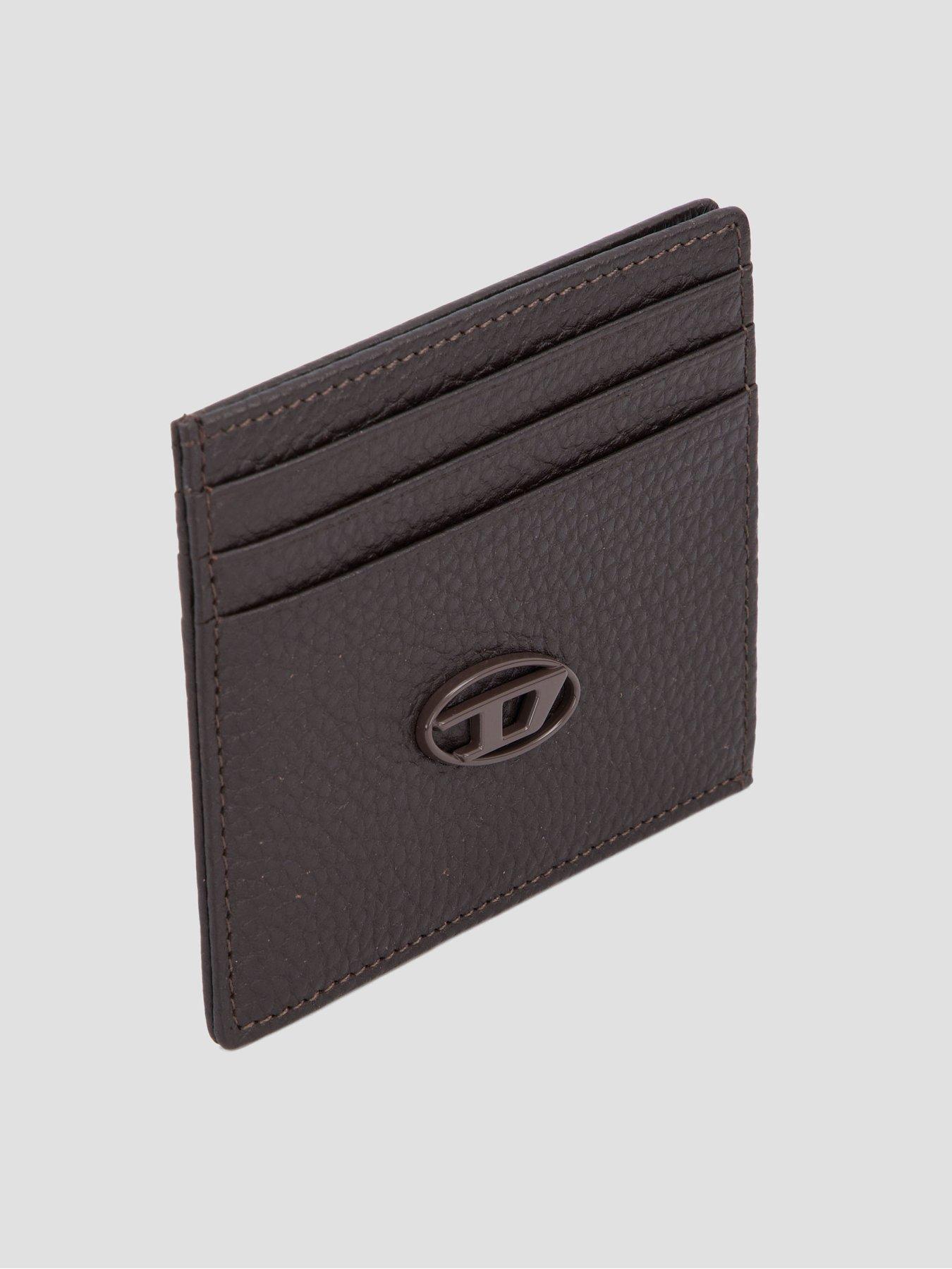 Image 2 of 5 of Diesel Diesel D Oval Card Holder - Brown
