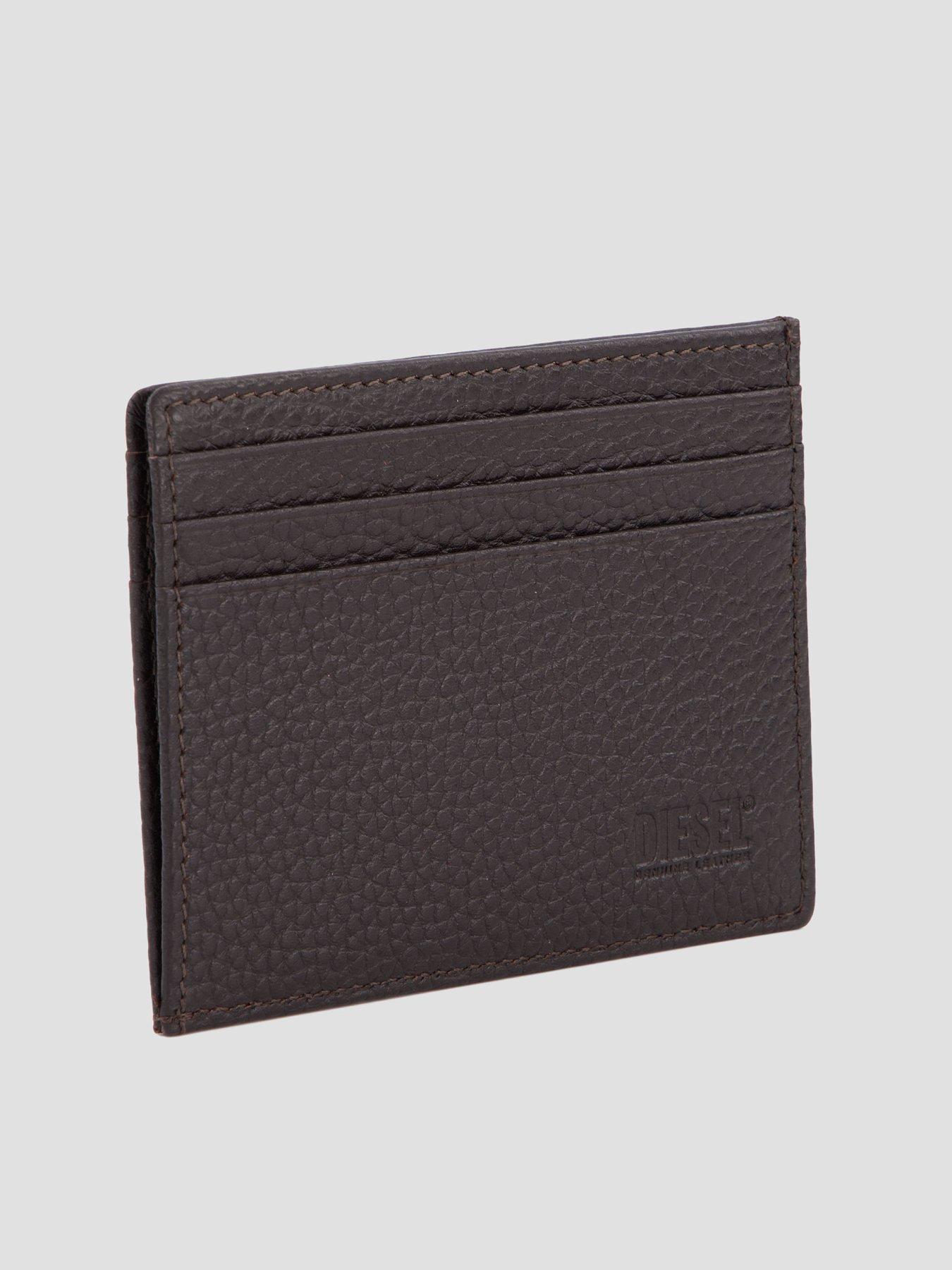 Image 3 of 5 of Diesel Diesel D Oval Card Holder - Brown