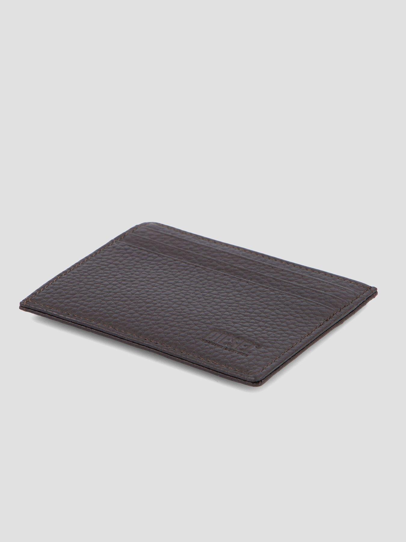 Image 4 of 5 of Diesel Diesel D Oval Card Holder - Brown