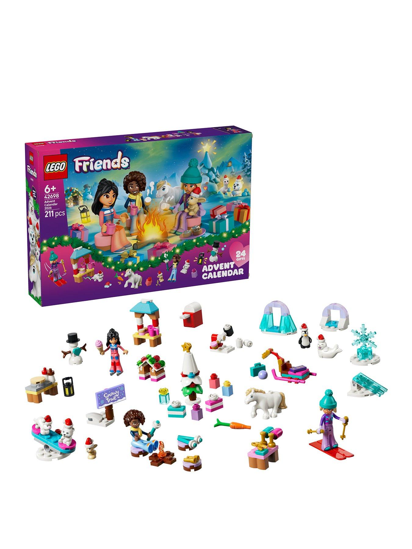 Image 1 of 8 of LEGO Friends Advent Calendar 2026 Christmas Toy 42698