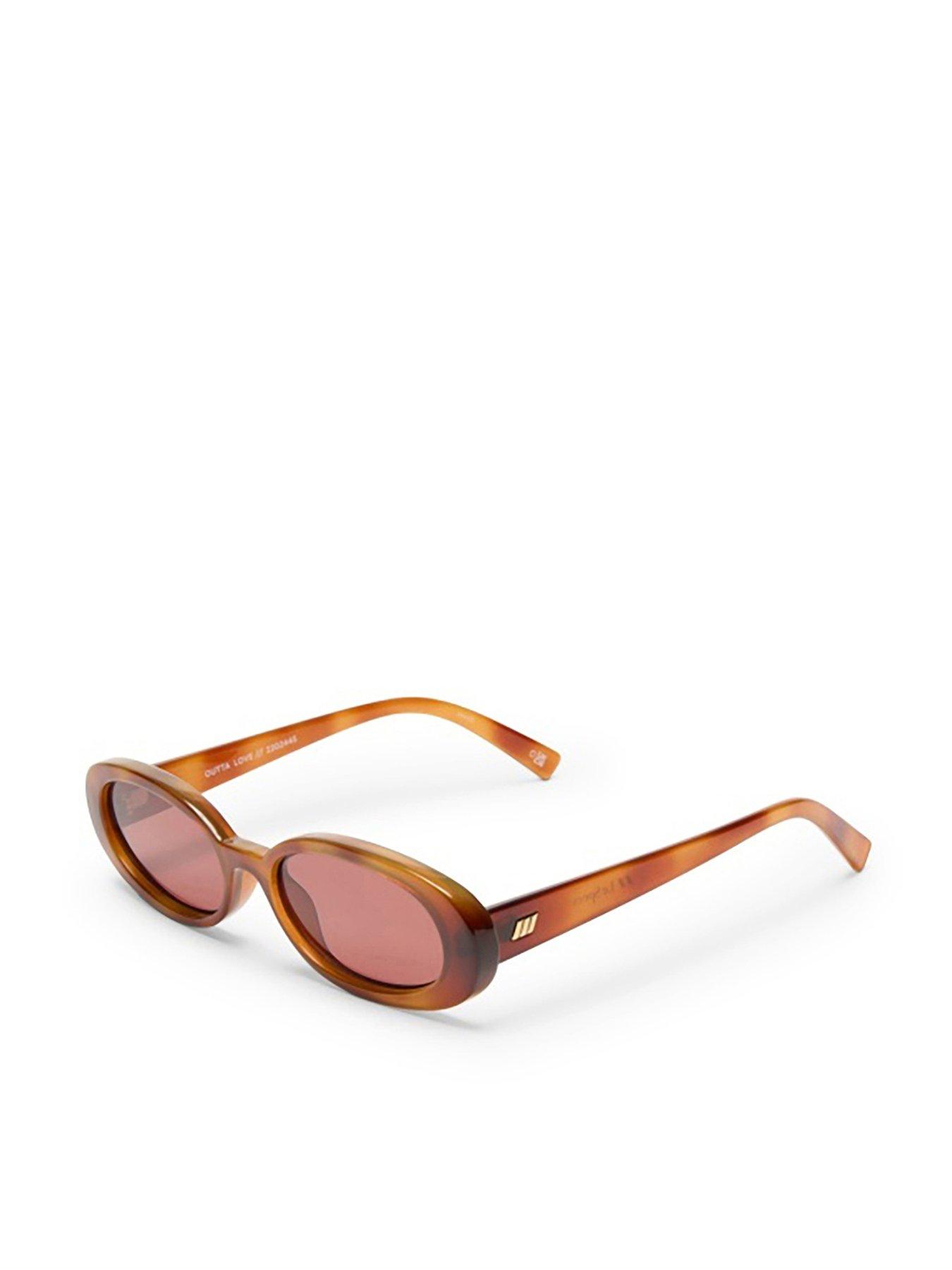 LE SPECS Outta Love Sunglasses - Brown