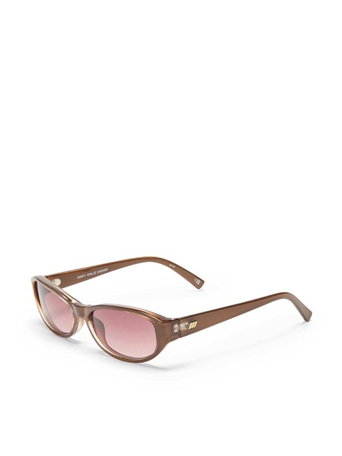 Image 1 of 3 of LE SPECS Don't Cha Sunglasses - Brown