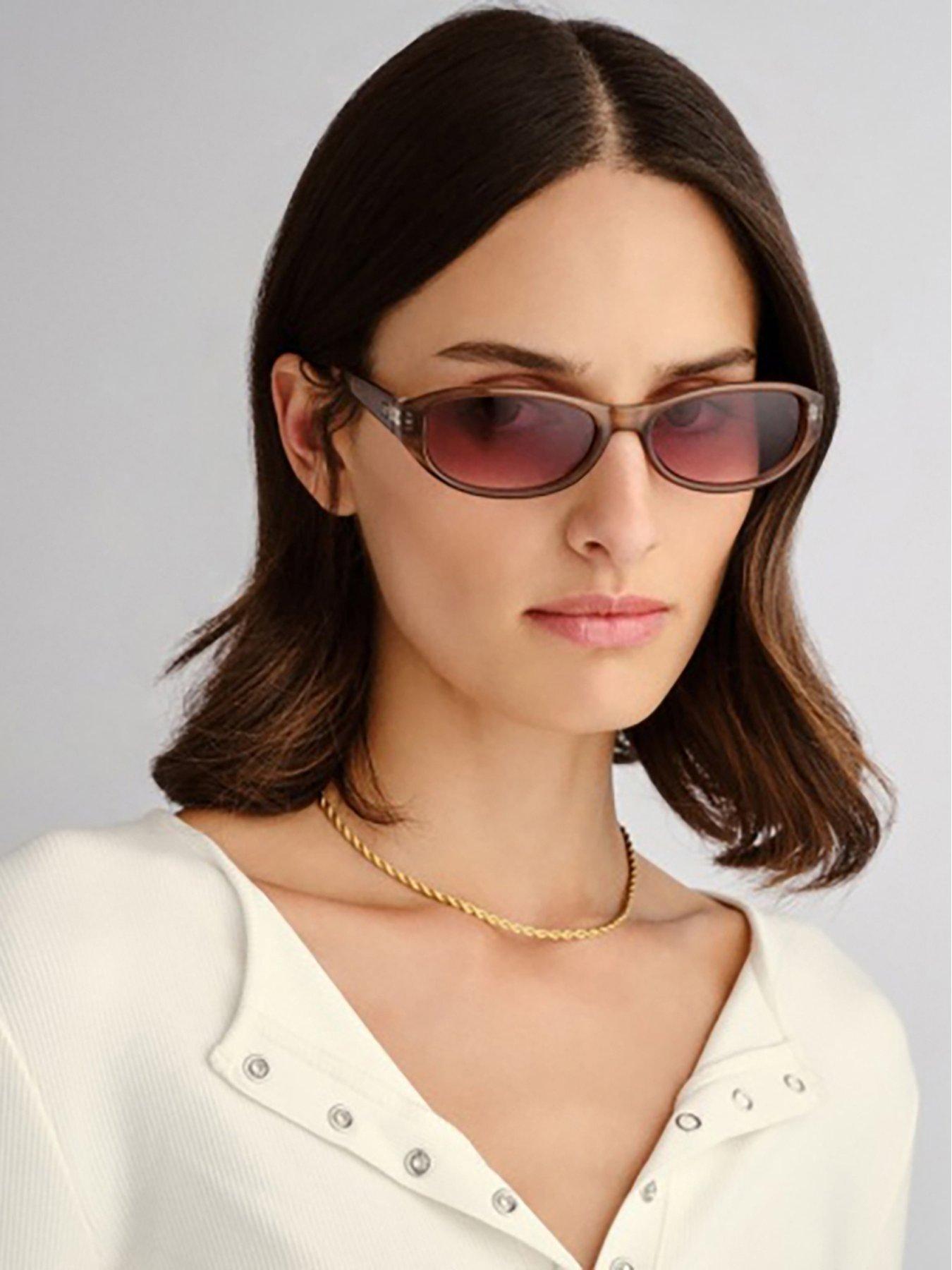 Image 2 of 3 of LE SPECS Don't Cha Sunglasses - Brown