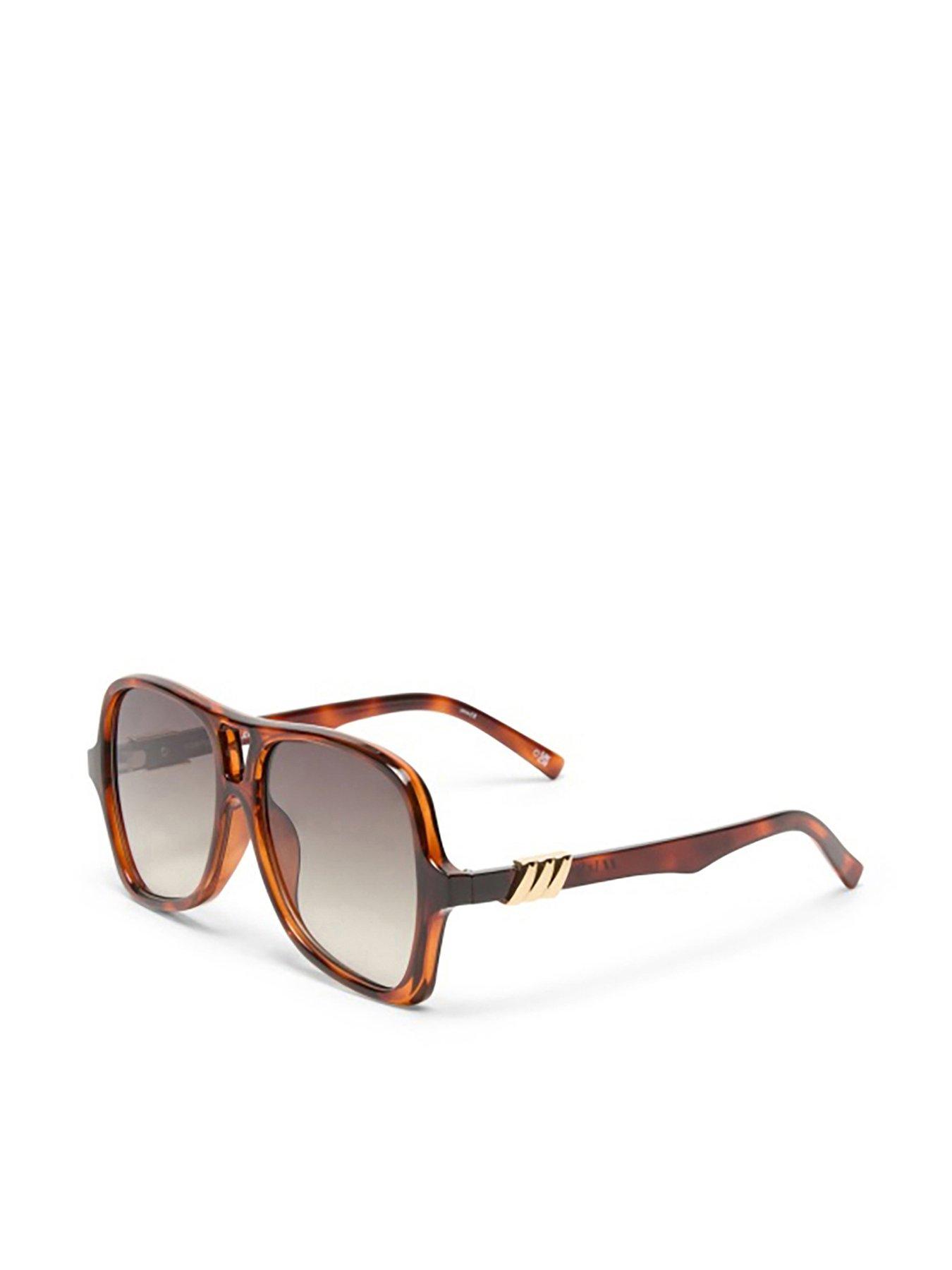 Image 1 of 4 of LE SPECS Fortune Teller Sunglasses - Brown