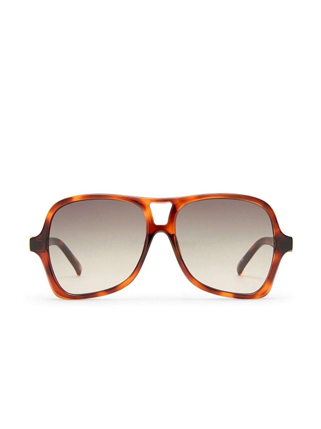 Image 3 of 4 of LE SPECS Fortune Teller Sunglasses - Brown