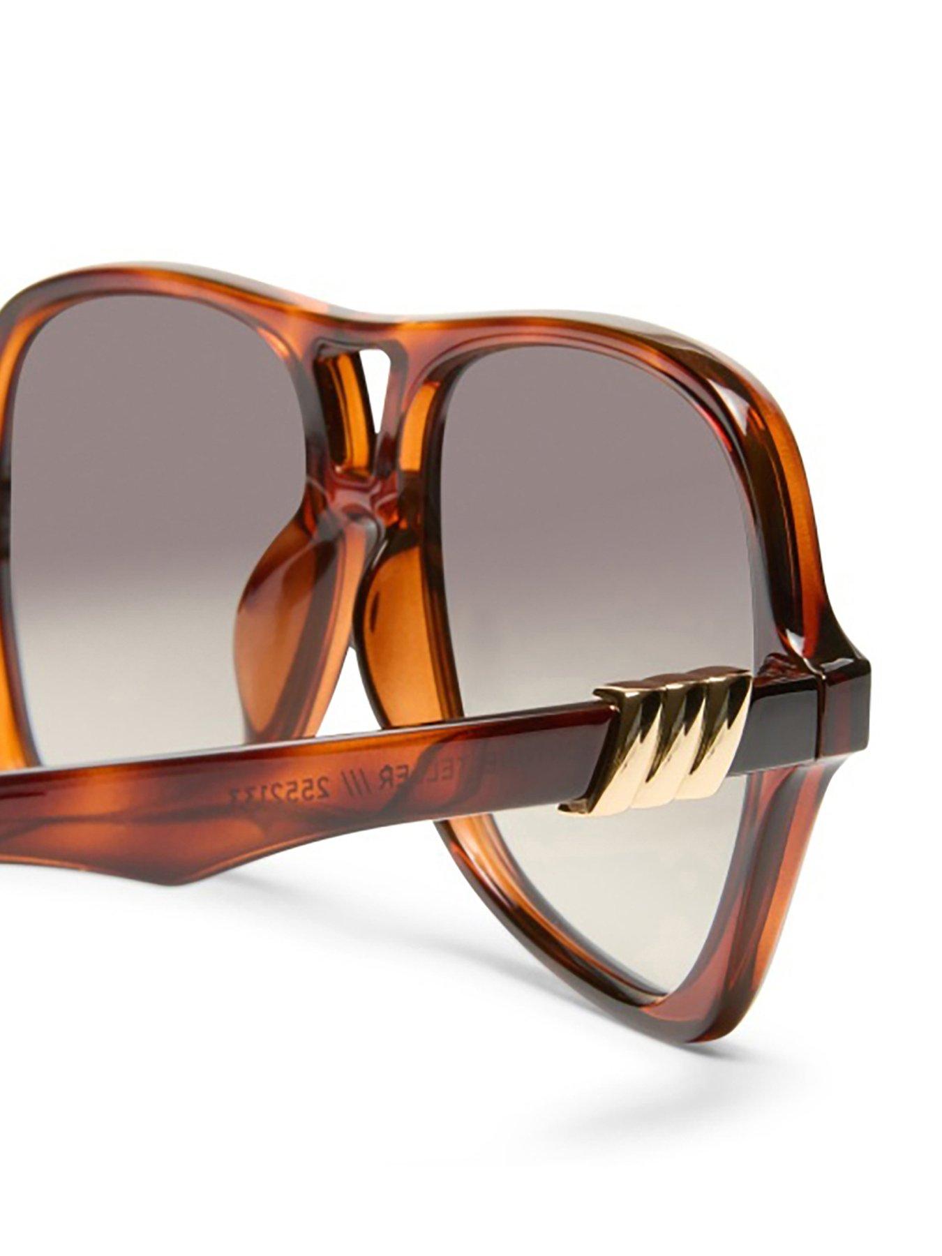 Image 4 of 4 of LE SPECS Fortune Teller Sunglasses - Brown